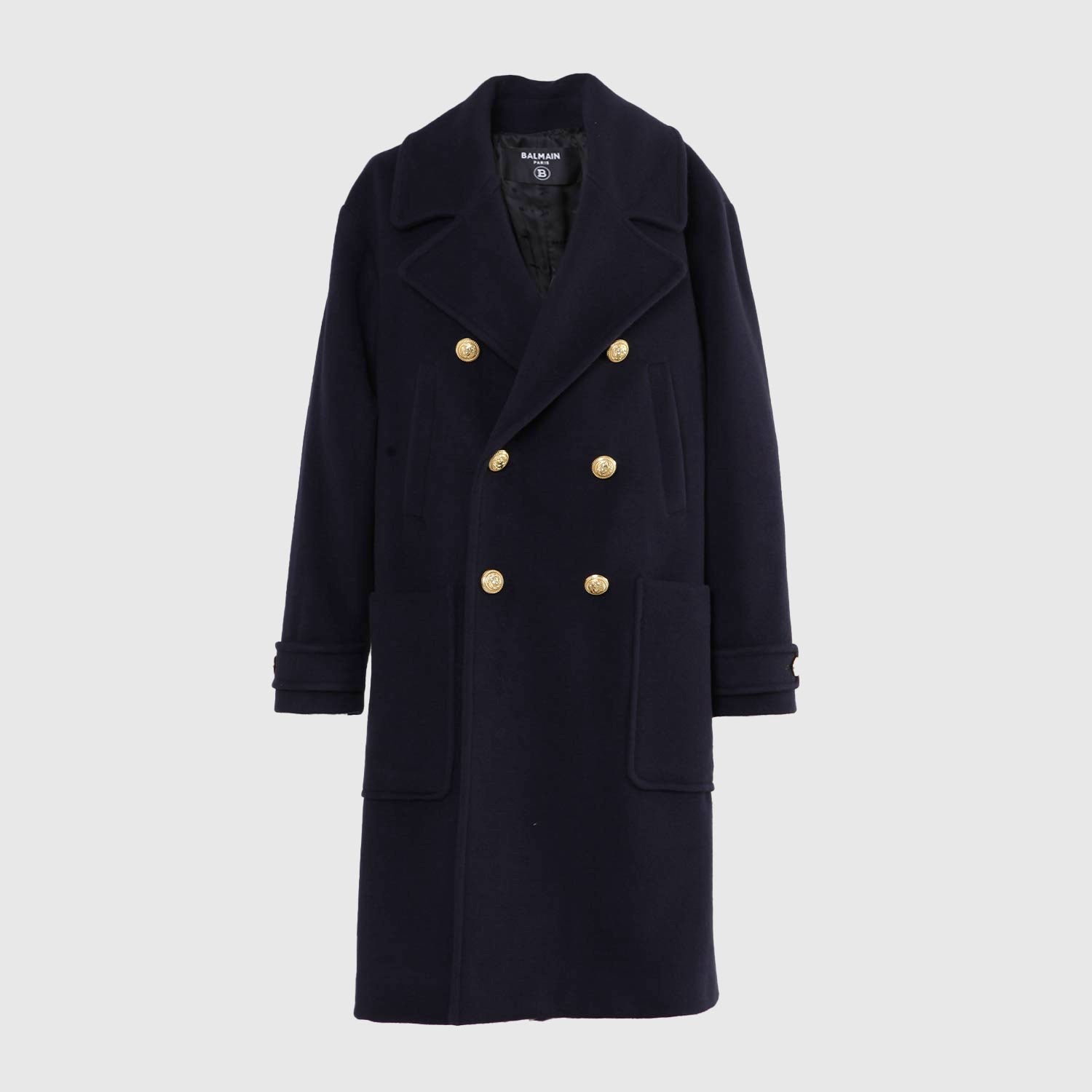 Cappotto Blu ragazza in lana e cashmere - annameglio.com abbigliamento moda