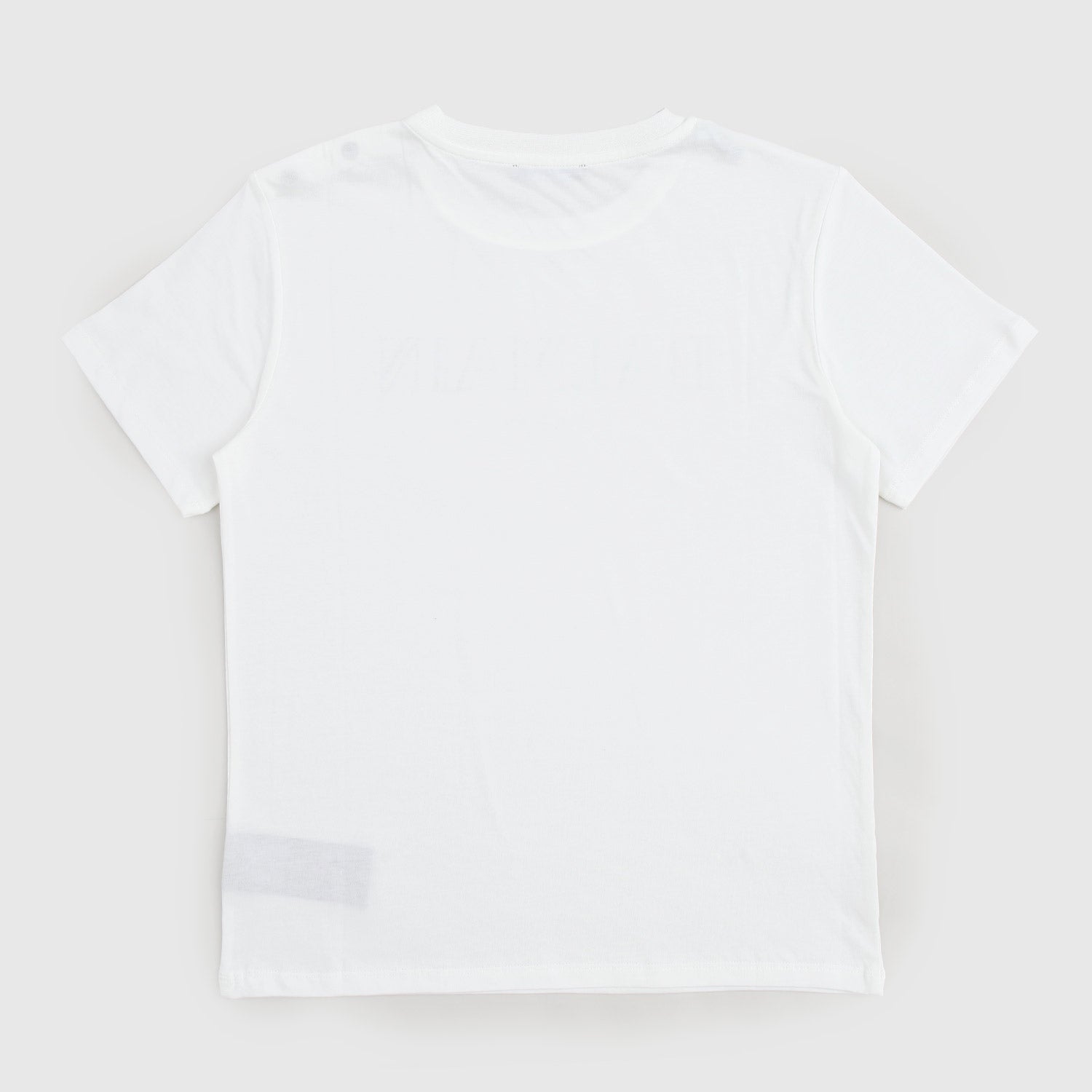 T-shirt bianca con logo e bottoni argento - annameglio.com abbigliamento moda