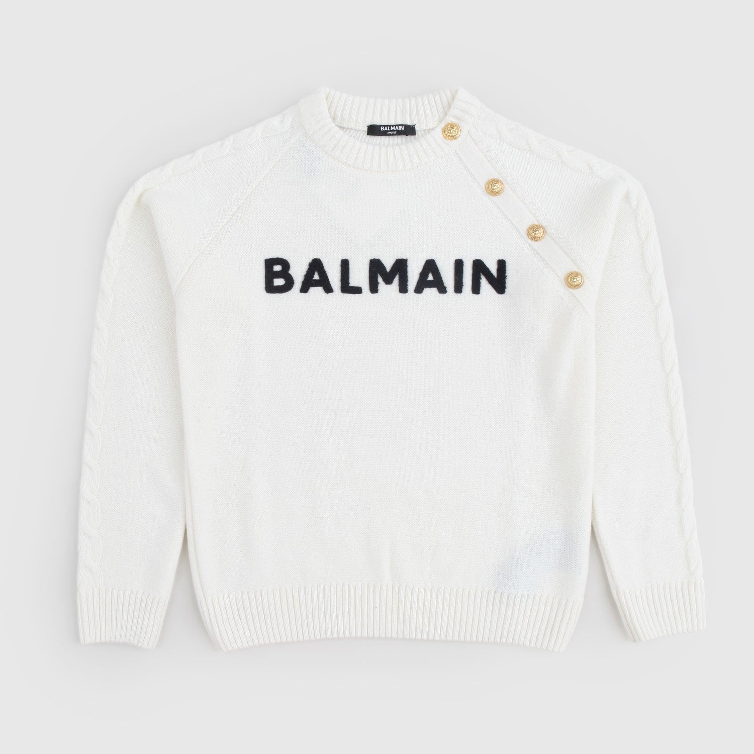 Maglia in Misto Lana con Bottoni Oro - annameglio.com abbigliamento moda