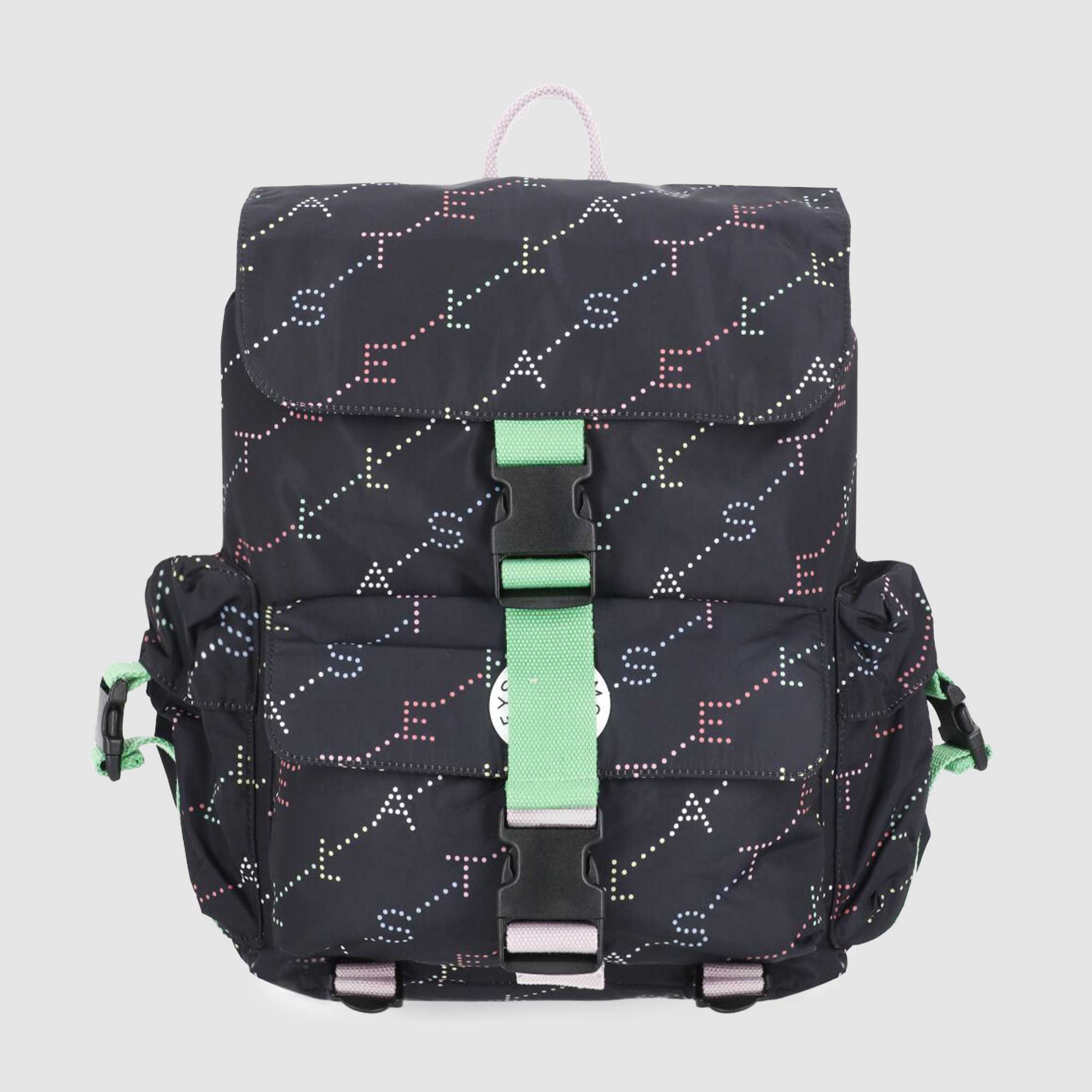 Zaino Nero Firmato STELLA MC CARTNEY - annameglio.com abbigliamento moda