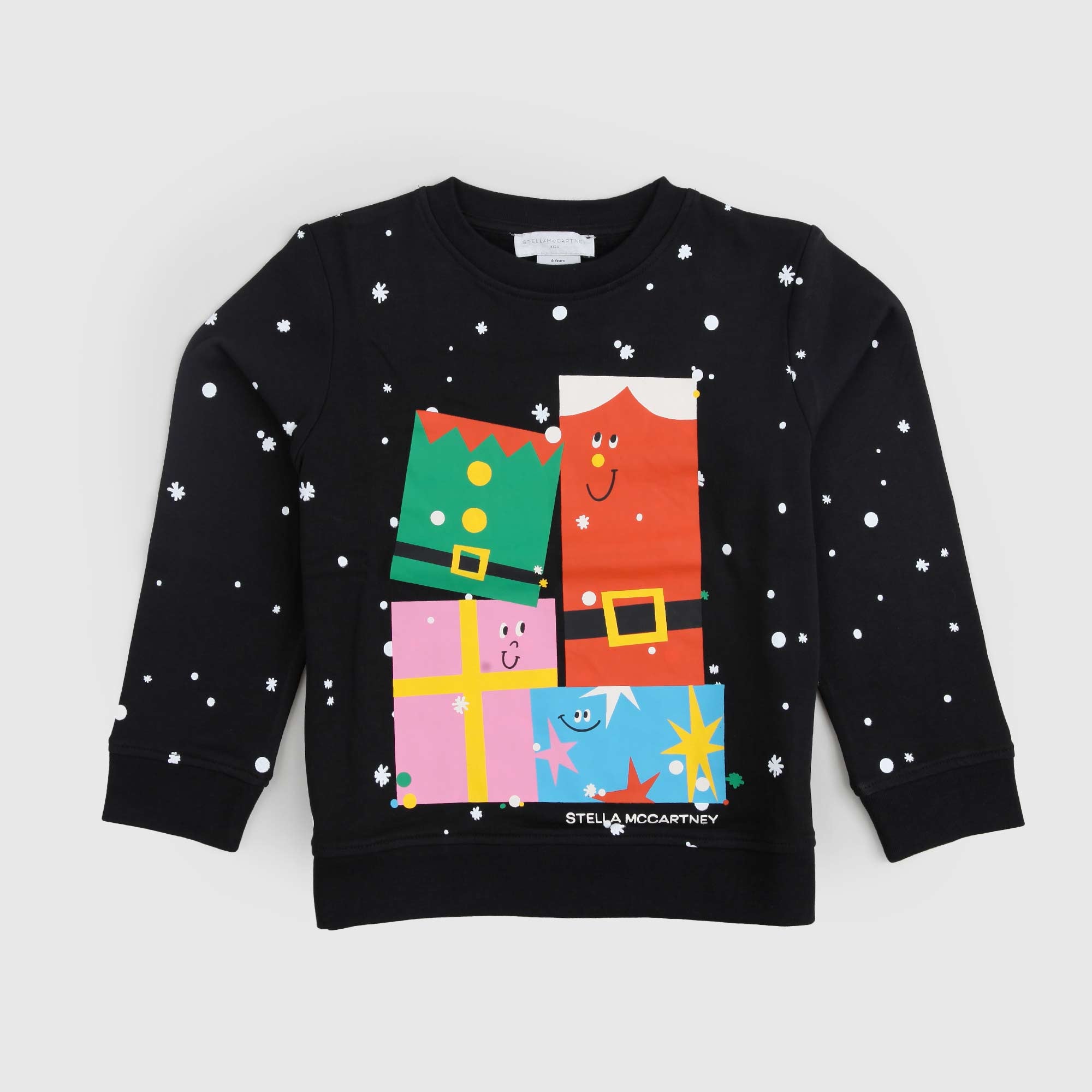 Felpa nera natalizia STELLA Mc CARTNEY - annameglio.com abbigliamento moda