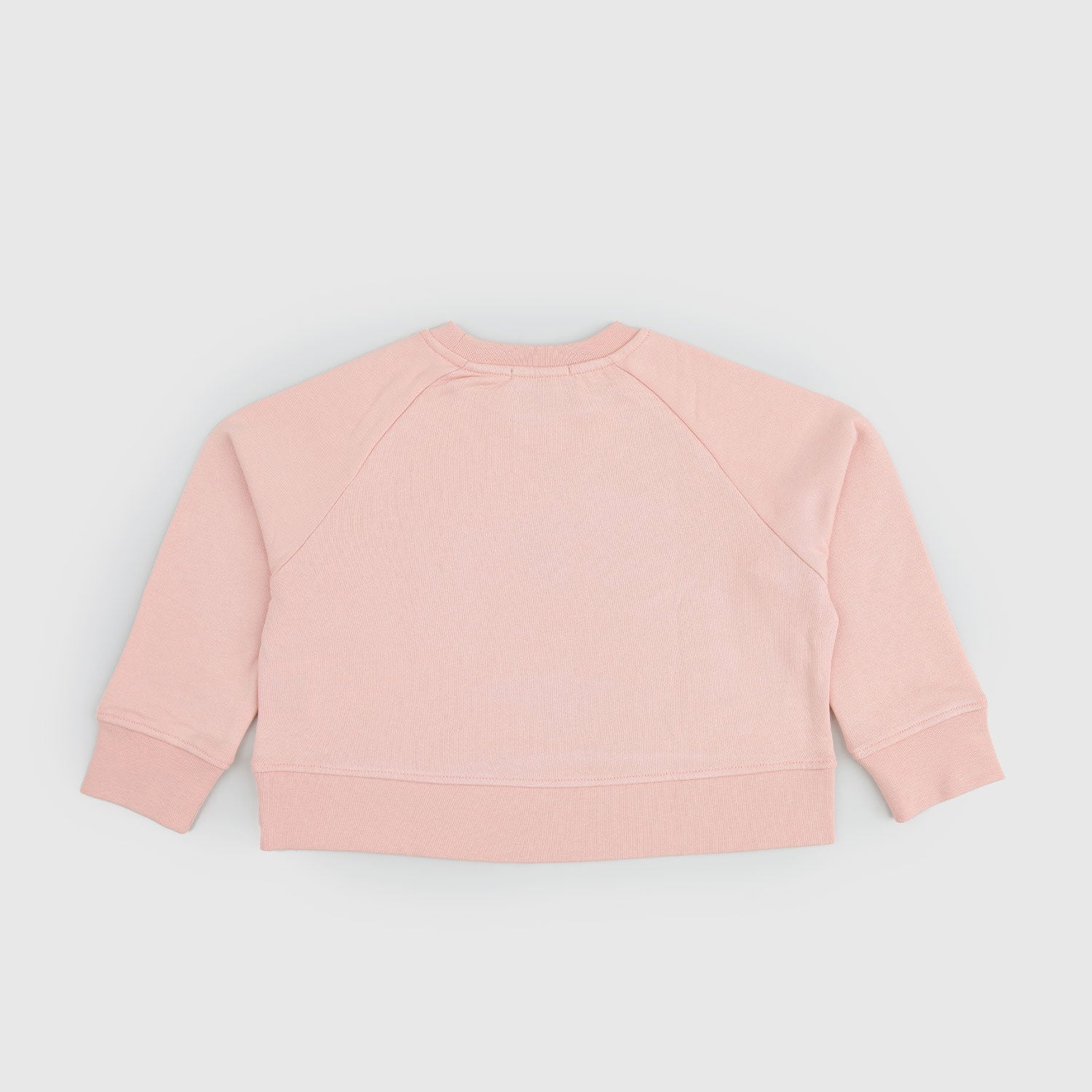 Felpa rosa con logo circolare bianco - annameglio.com abbigliamento moda