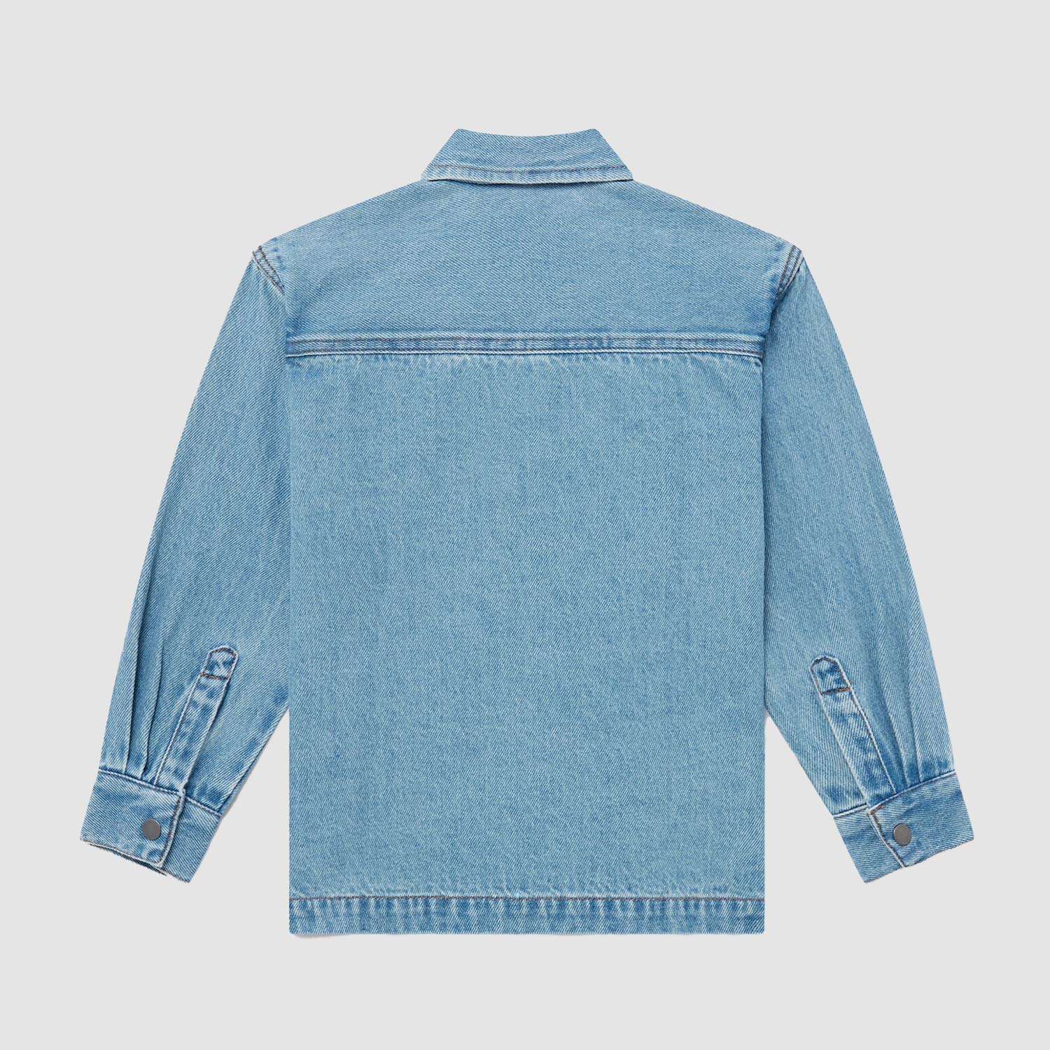 Camicia denim unisex con Applicazioni Fattoria - annameglio.com abbigliamento moda