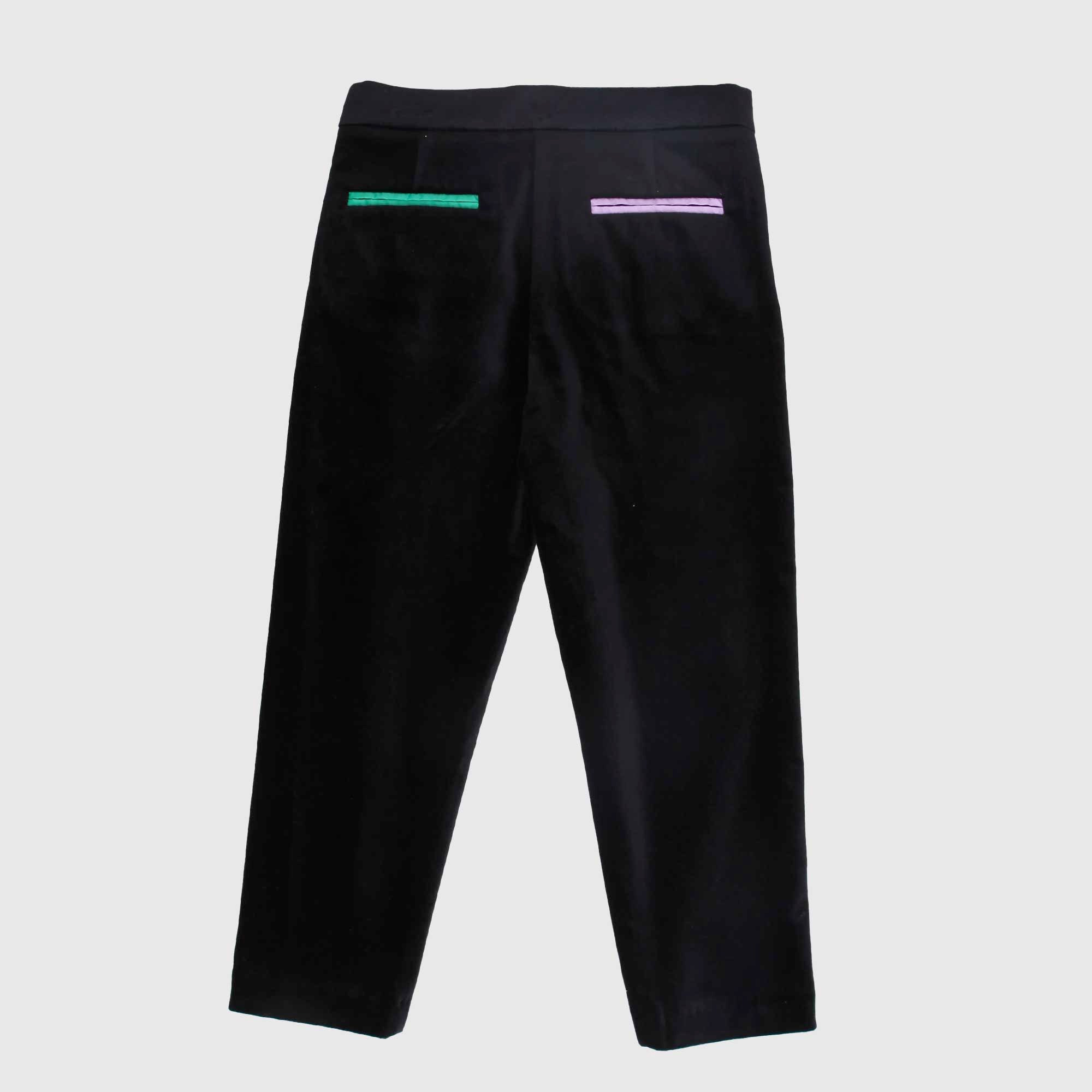 Pantalone In Velluto Nero  STELLA MCCARTNEY - annameglio.com abbigliamento moda