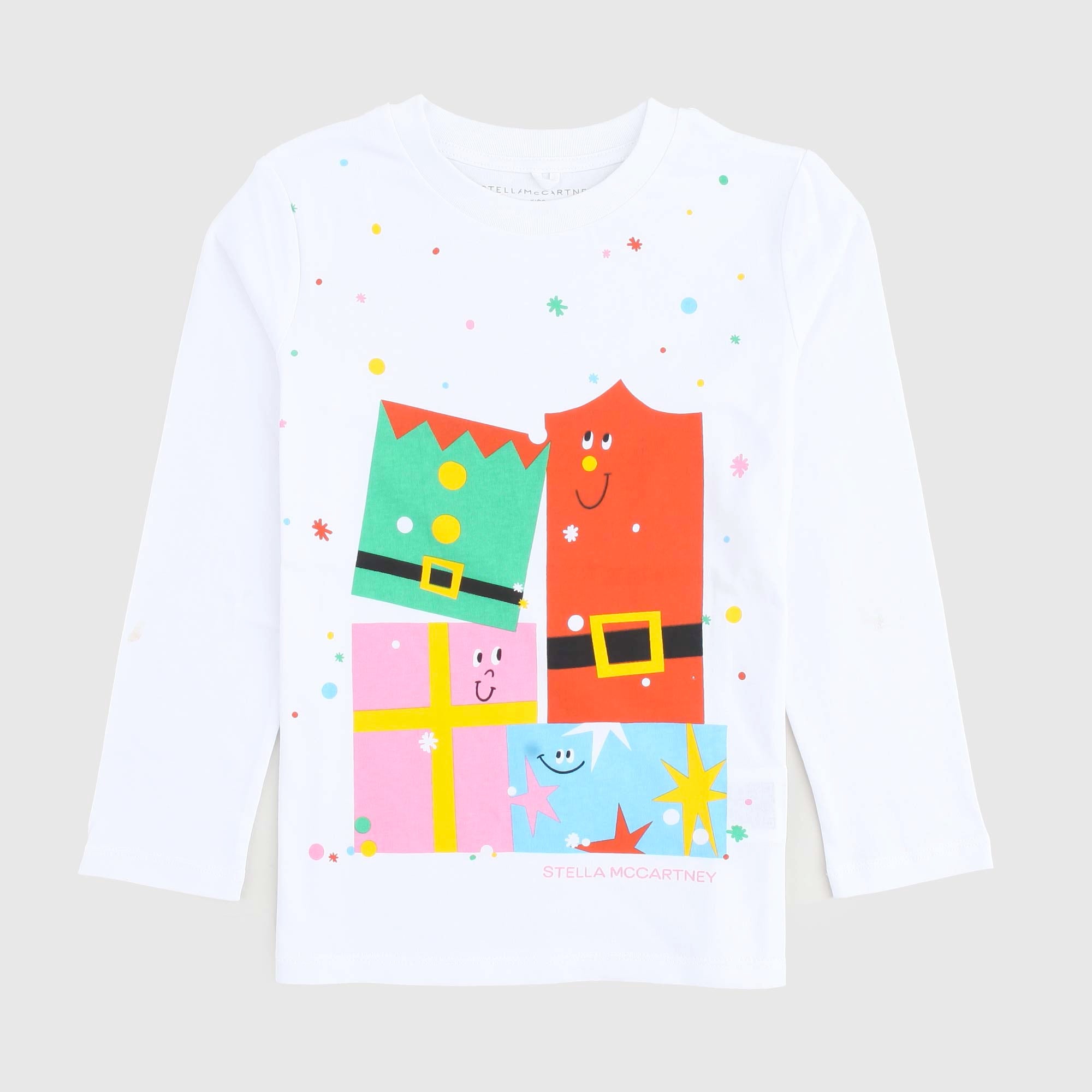 T-shirt Bianca Manica Lunga STELLA MCCARTNEY - annameglio.com abbigliamento moda