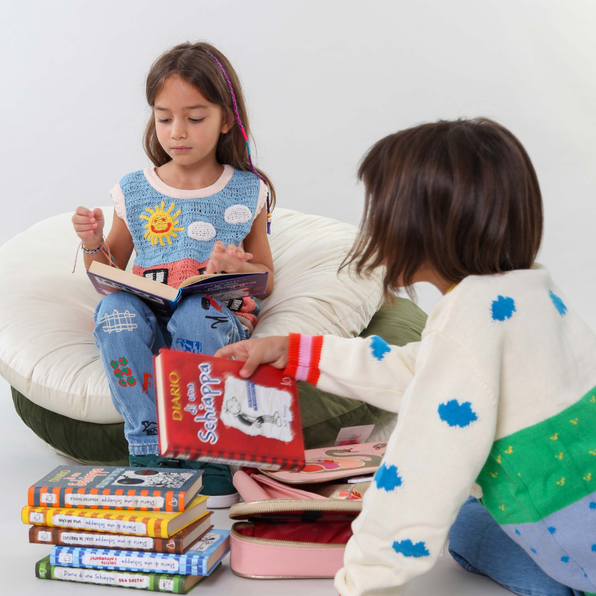 Gilet bambina lavorato a maglia - annameglio.com abbigliamento moda