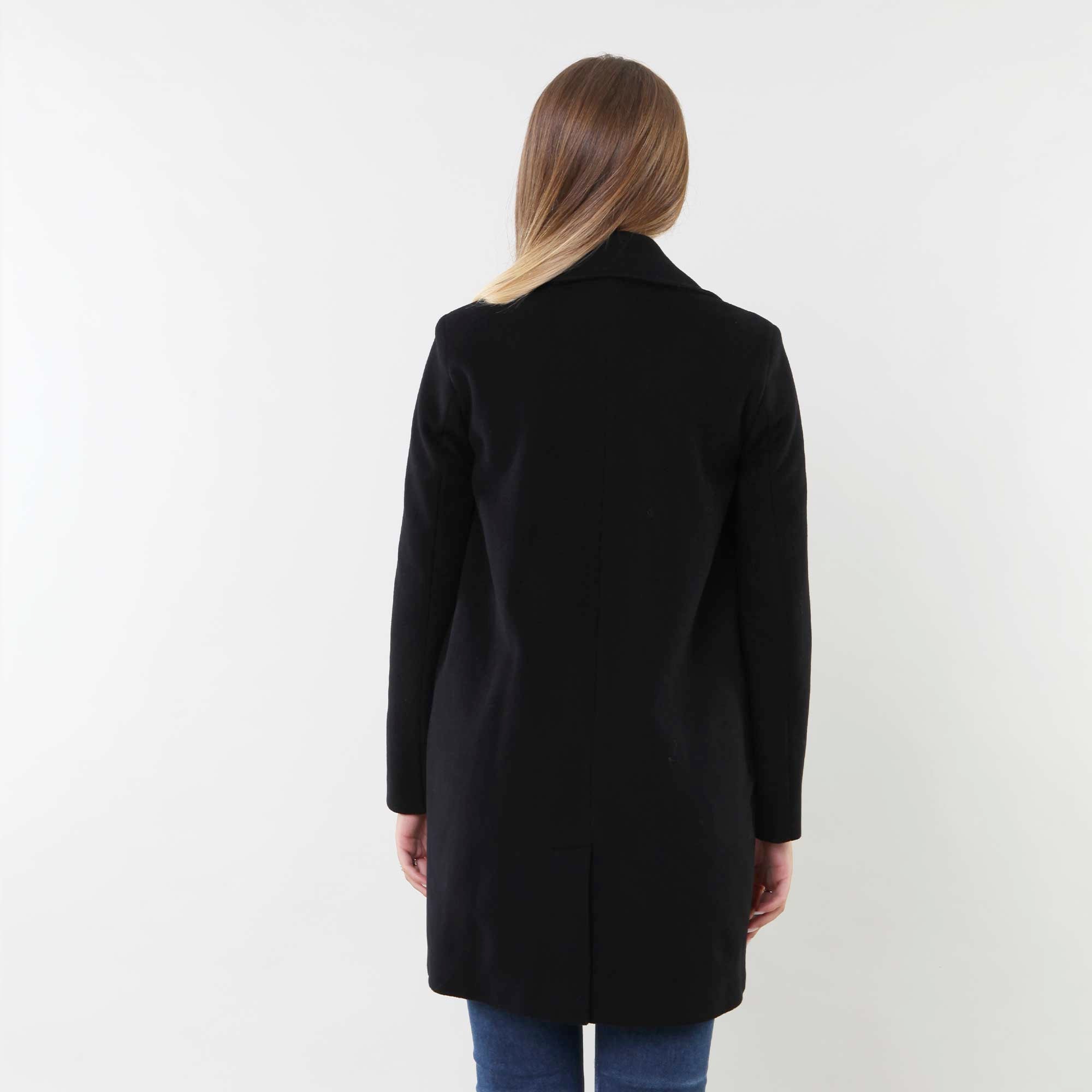 Cappotto Nero Doppiopetto Fay Junior - annameglio.com abbigliamento moda