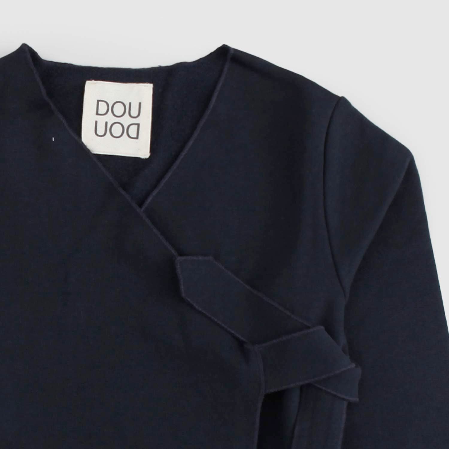 Cardigan incrociato con chiusura a fiocco - annameglio.com abbigliamento moda