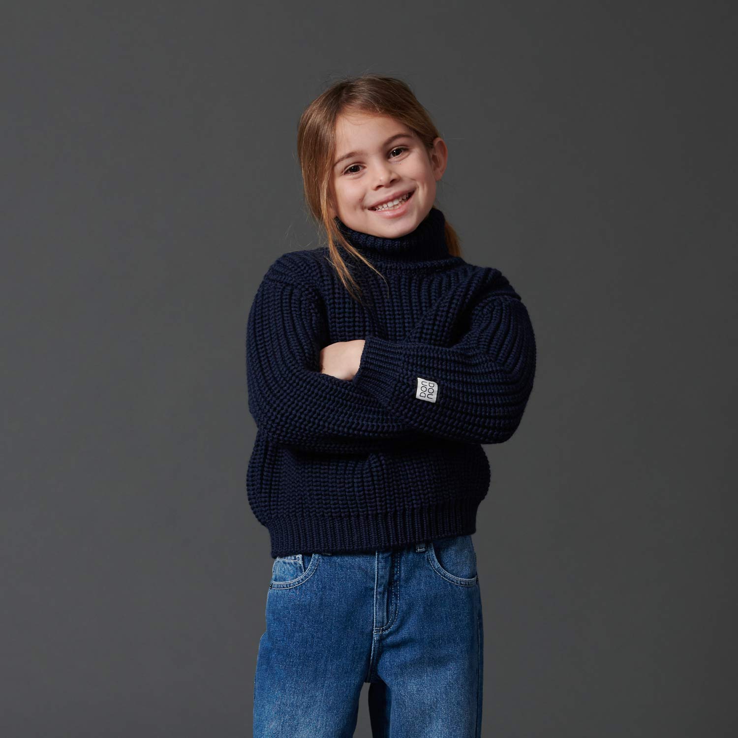 Maglione Blu A Coste Firmato Douuod - annameglio.com abbigliamento moda