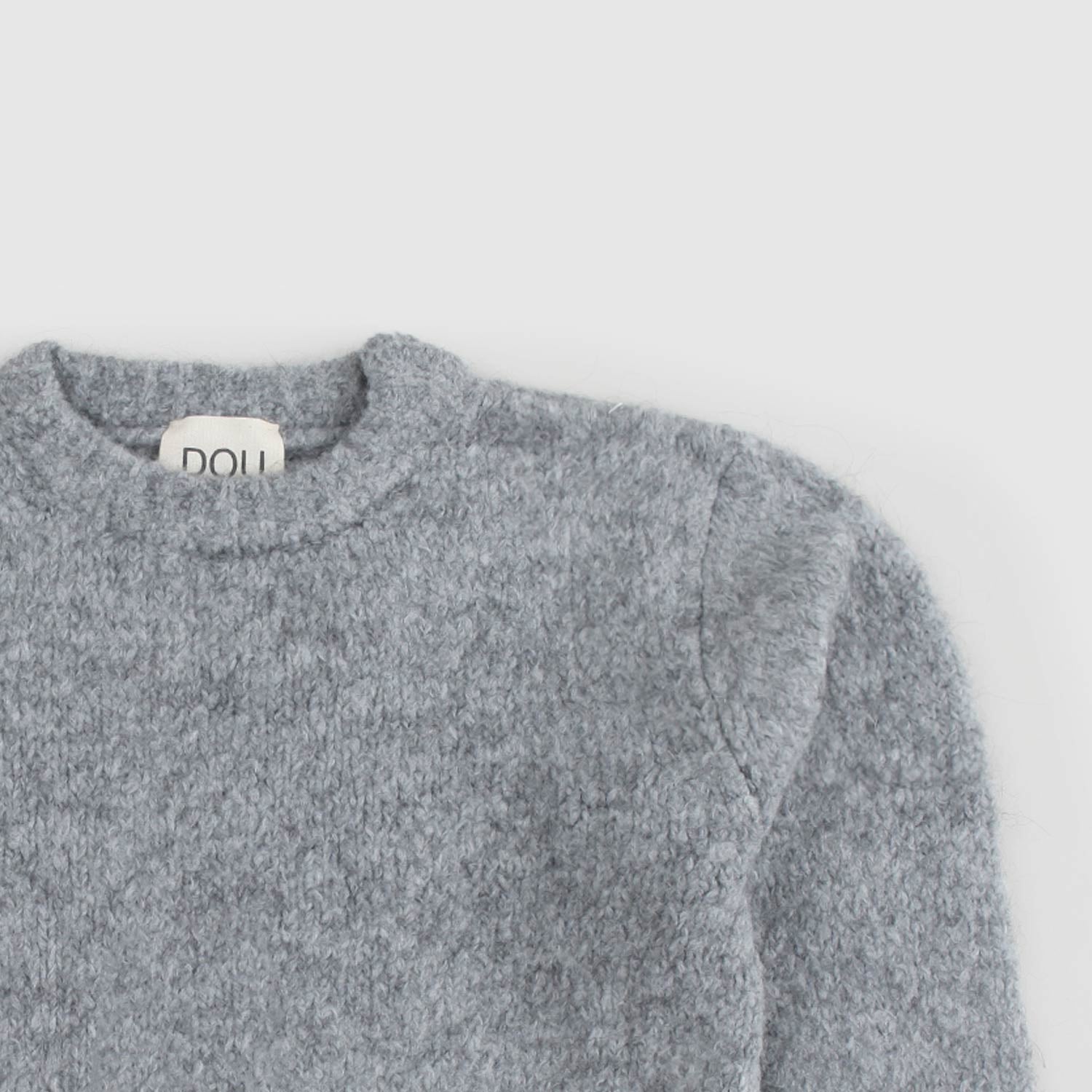 Maglione Michele Girocollo grigio melange - annameglio.com abbigliamento moda