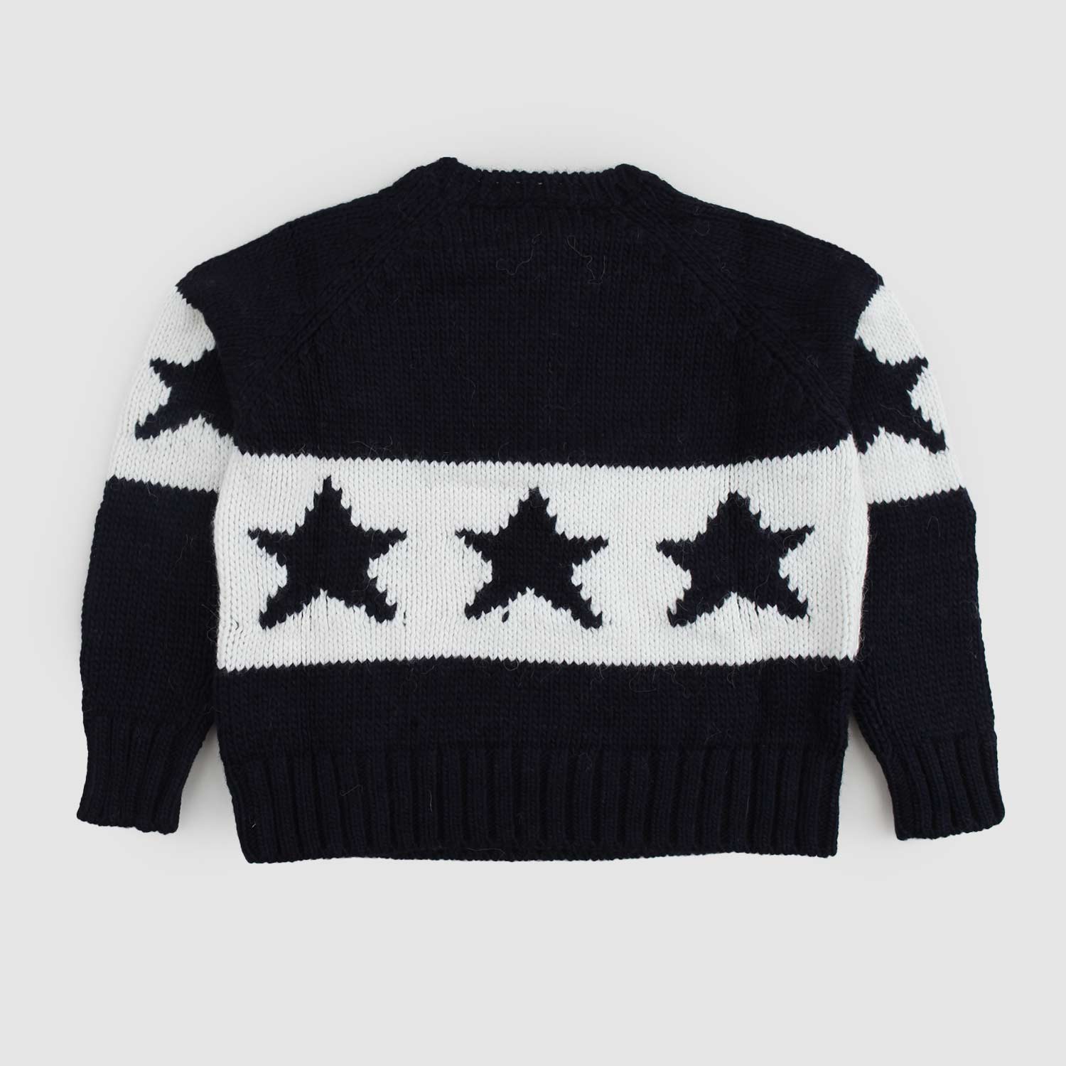 Pullover misto alpaca con motivo stella - annameglio.com abbigliamento moda