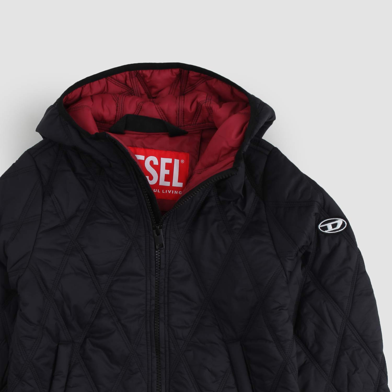 Piumino leggero trapuntato a rombi - annameglio.com abbigliamento moda