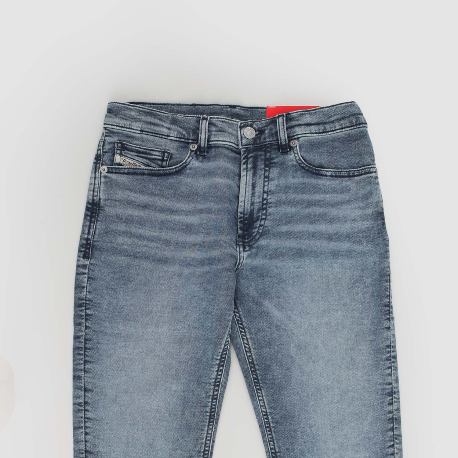 JoggJeans tapered blu medio sfumato D Lucas - annameglio.com abbigliamento moda