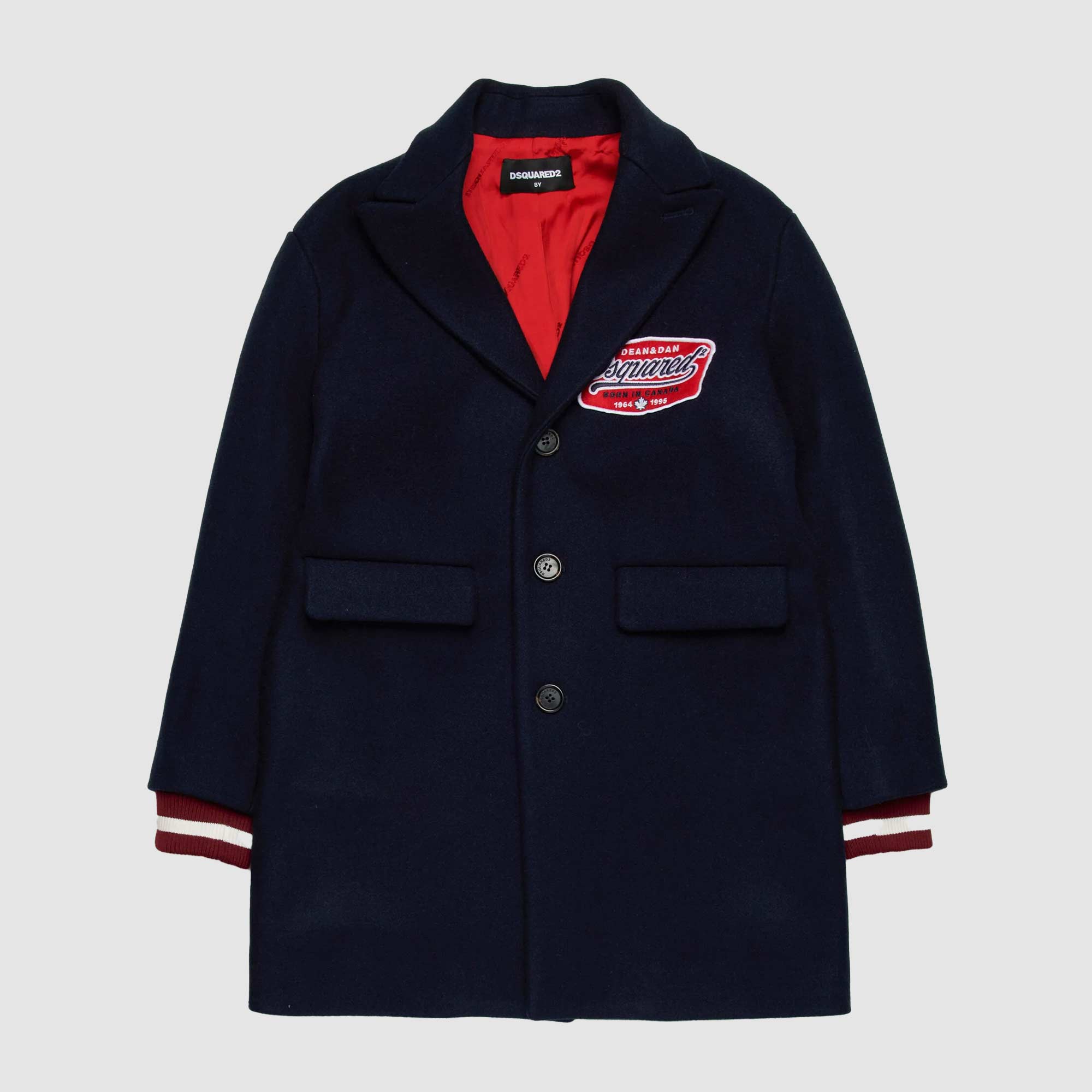 Blazer Con Polsini A Contrasto Dsquared2 - annameglio.com abbigliamento moda