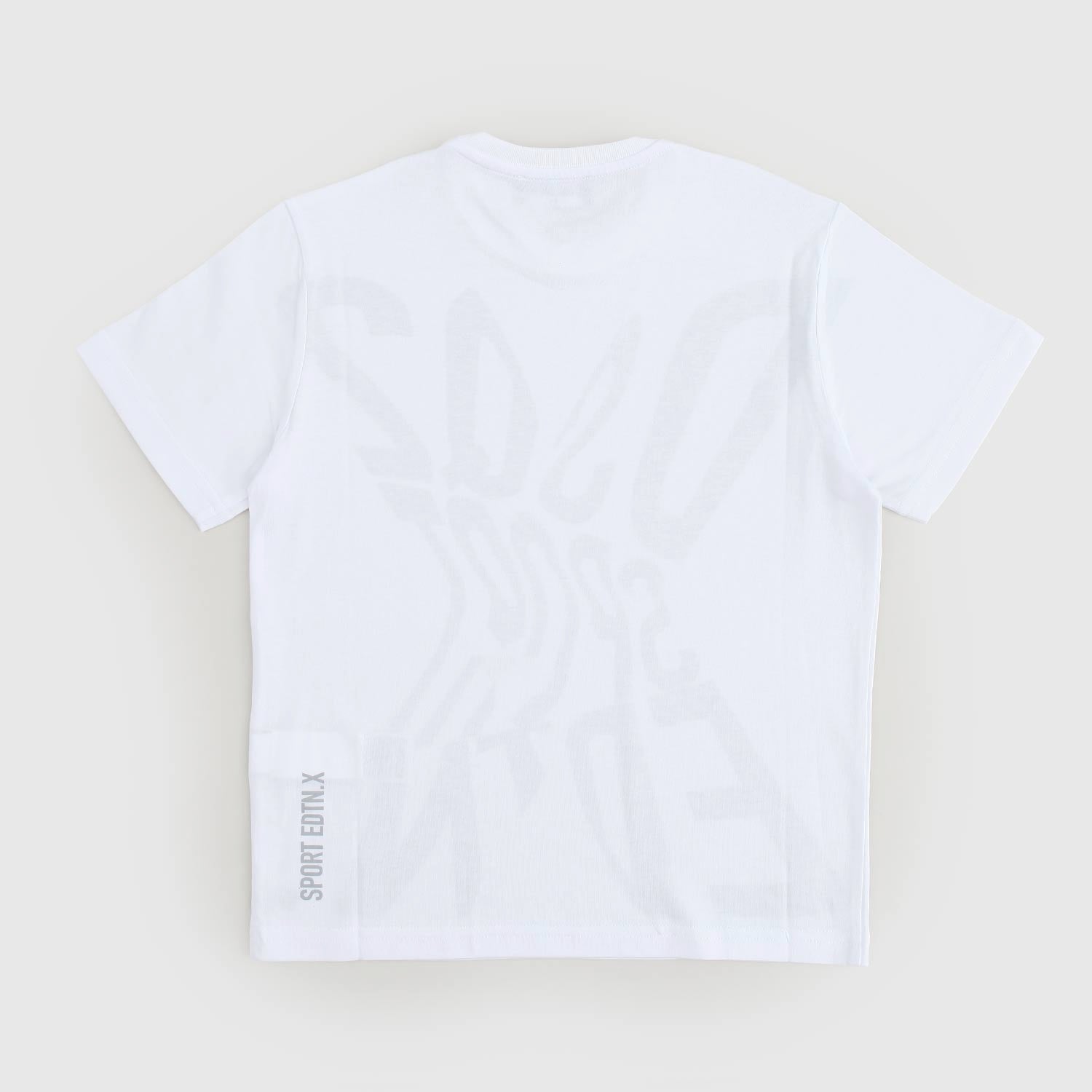 T-Shirt bianca con logo Mister X - annameglio.com abbigliamento moda