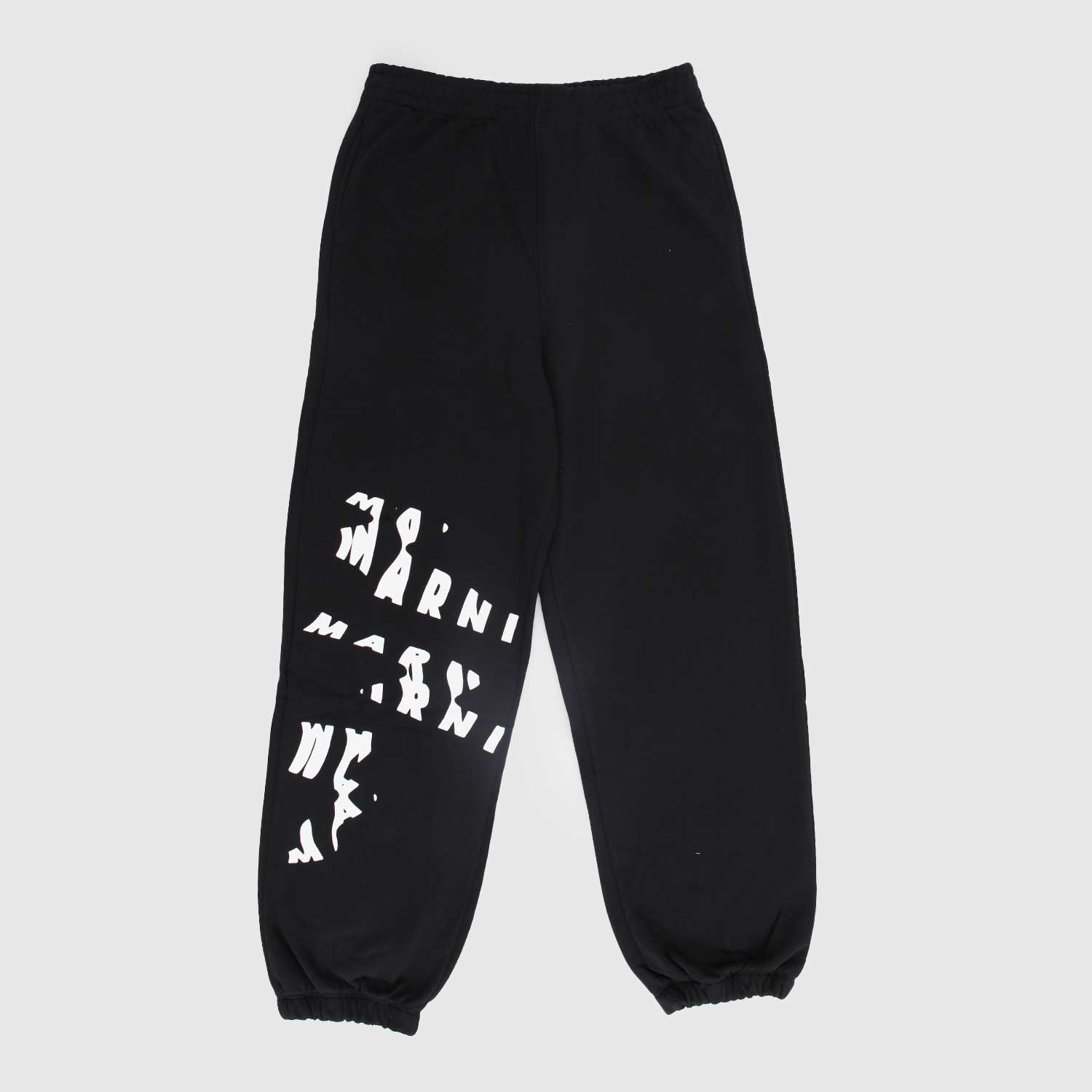 Pantaloni neri sportivi con stampa - annameglio.com abbigliamento moda