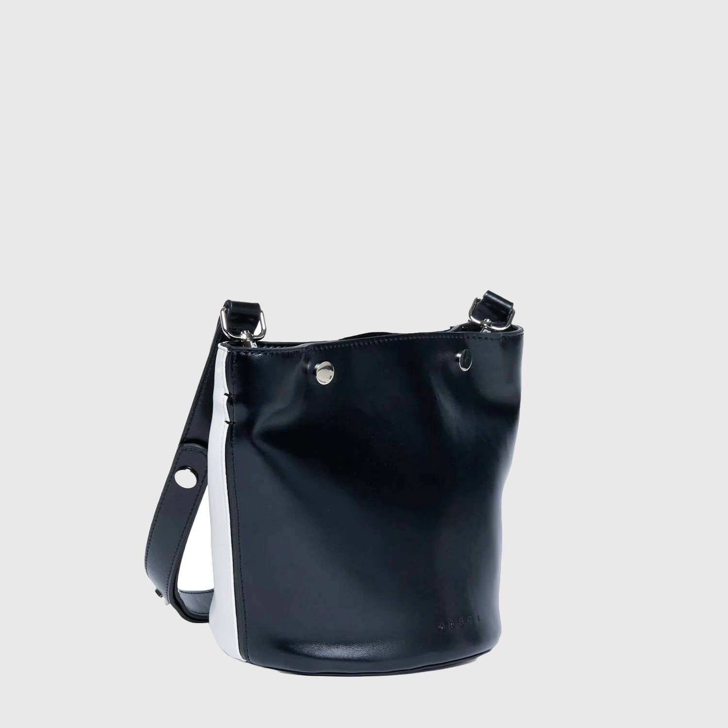 Borsa Bucket in eco pelle bicolor - annameglio.com abbigliamento moda
