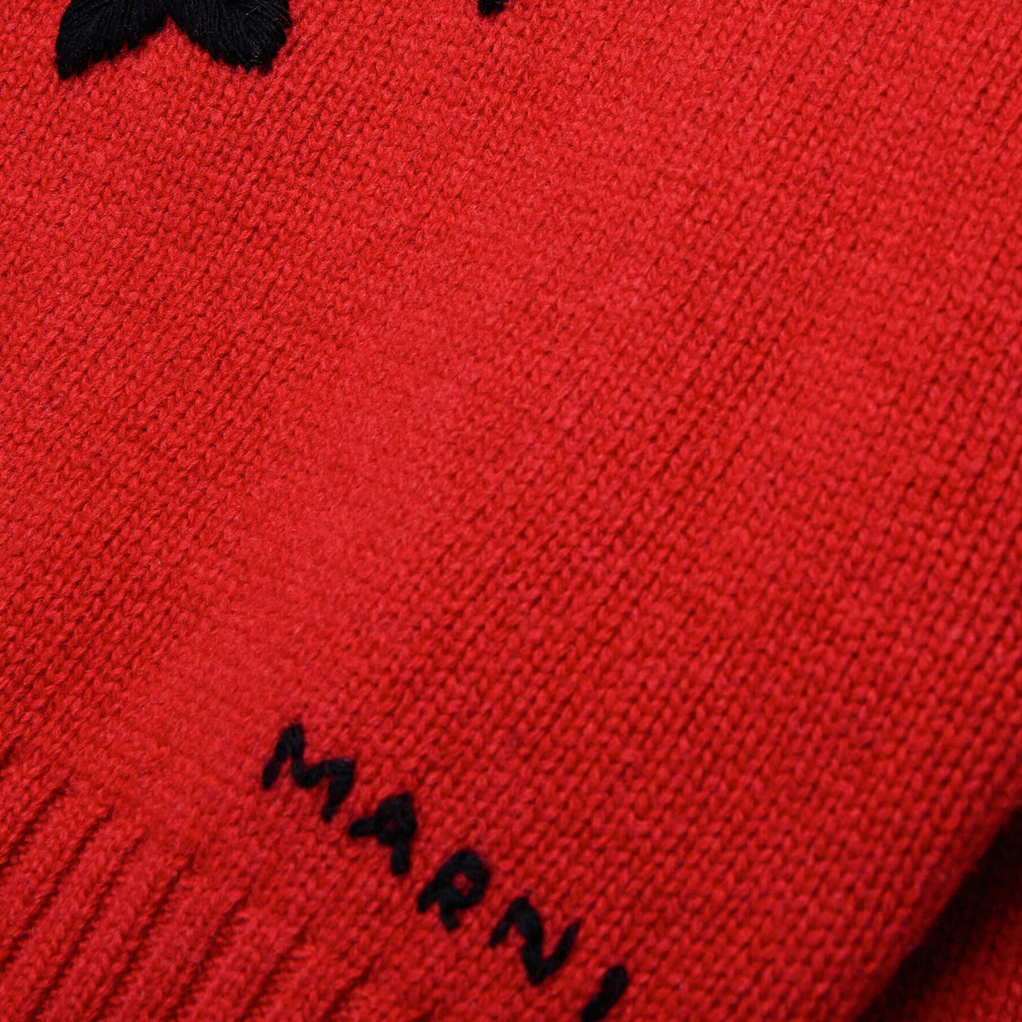 Maglia rossa in missolana firmata MARNI - annameglio.com abbigliamento moda