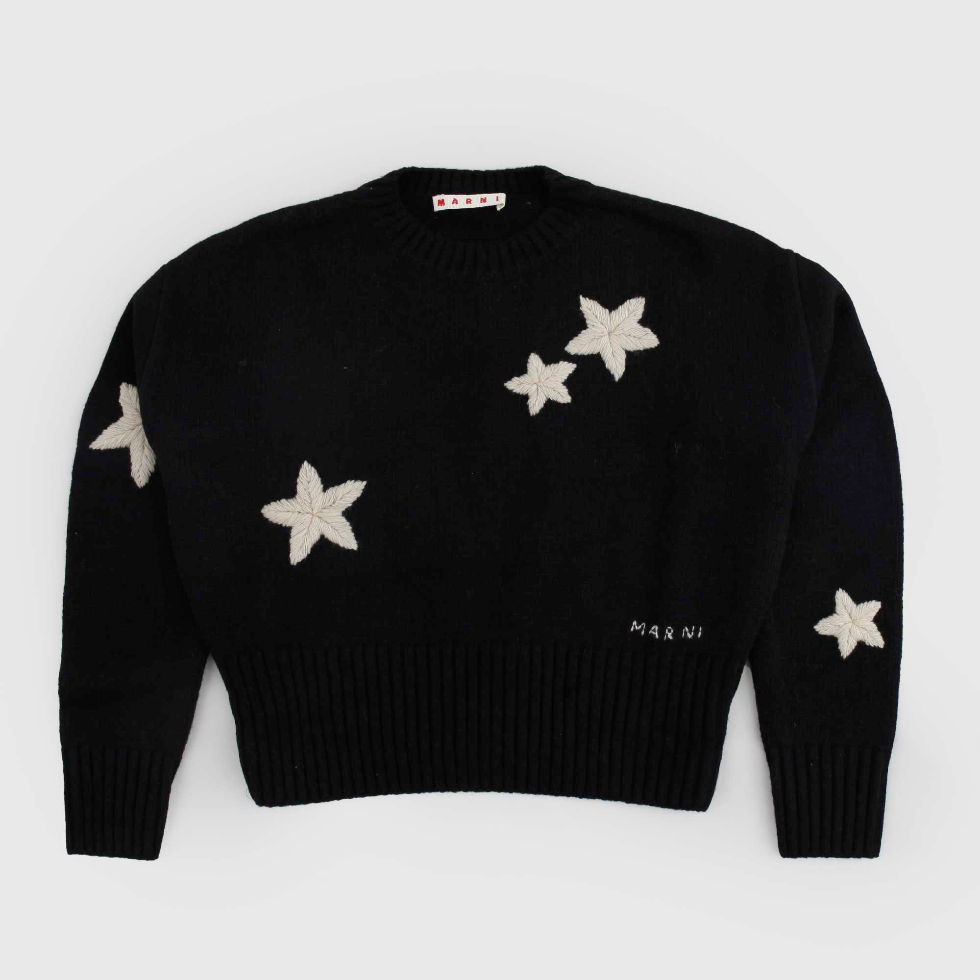 Maglioncino nero firmato MARNI - annameglio.com abbigliamento moda