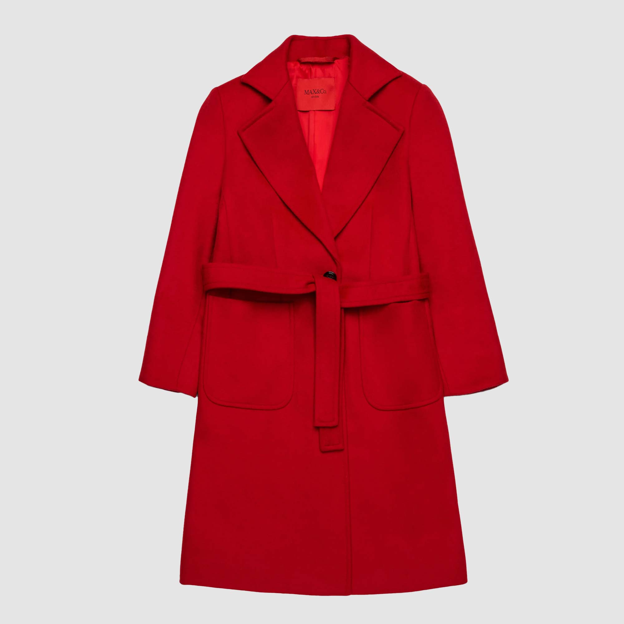 Cappotto in Lana Scarlatta MAX AND CO - annameglio.com abbigliamento moda