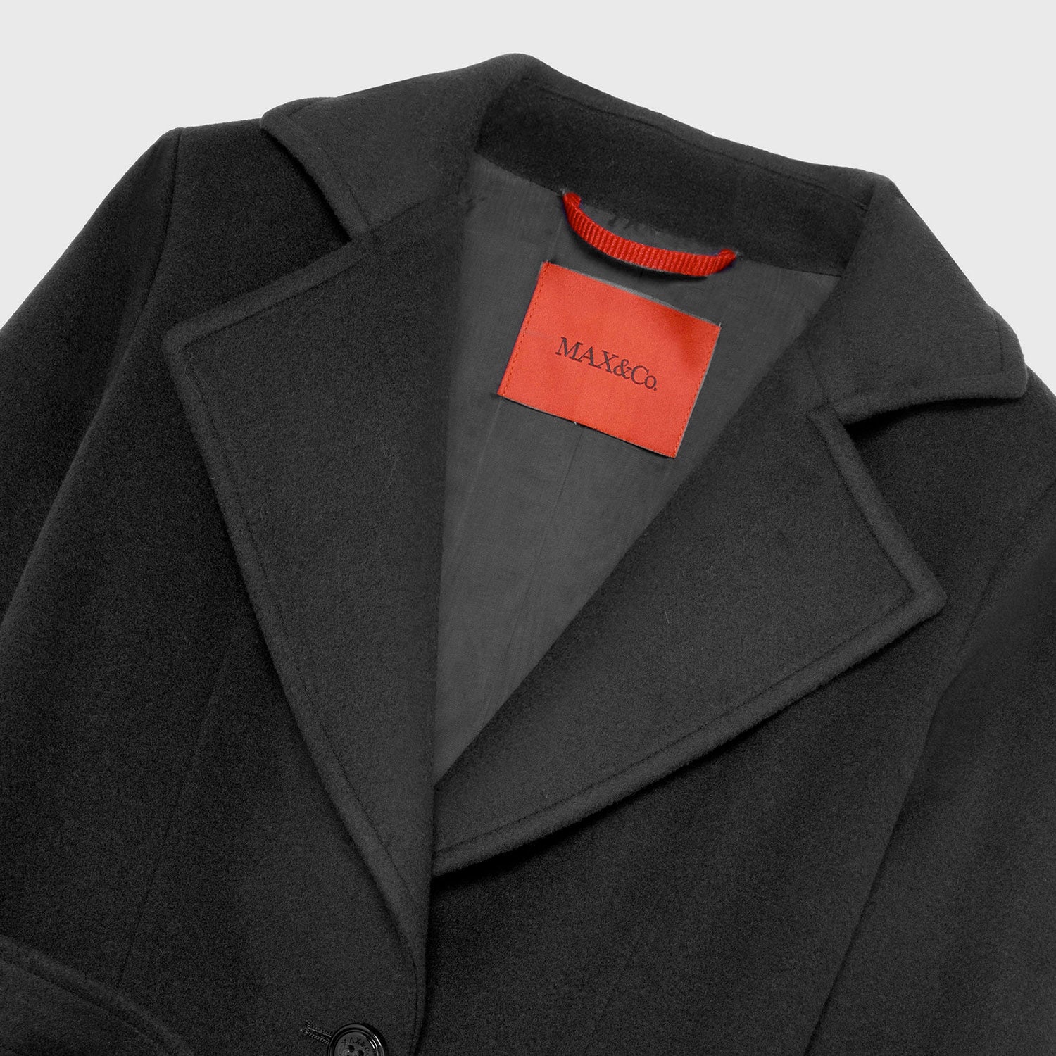 Cappotto nero firmato MAX & CO - annameglio.com abbigliamento moda