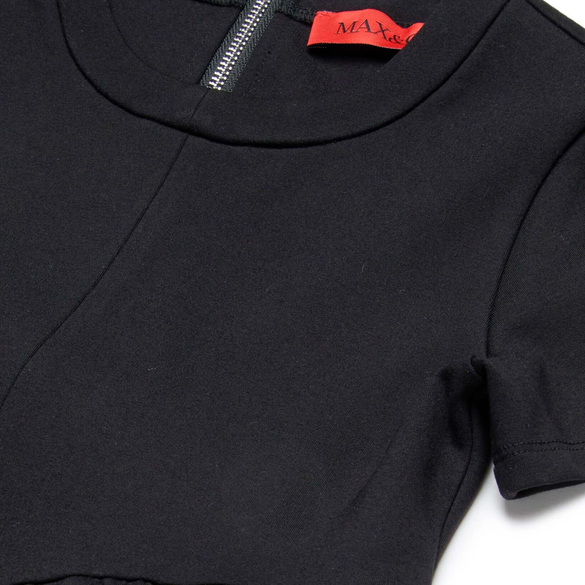 Abito nero girocollo firmato MAX AND CO - annameglio.com abbigliamento moda