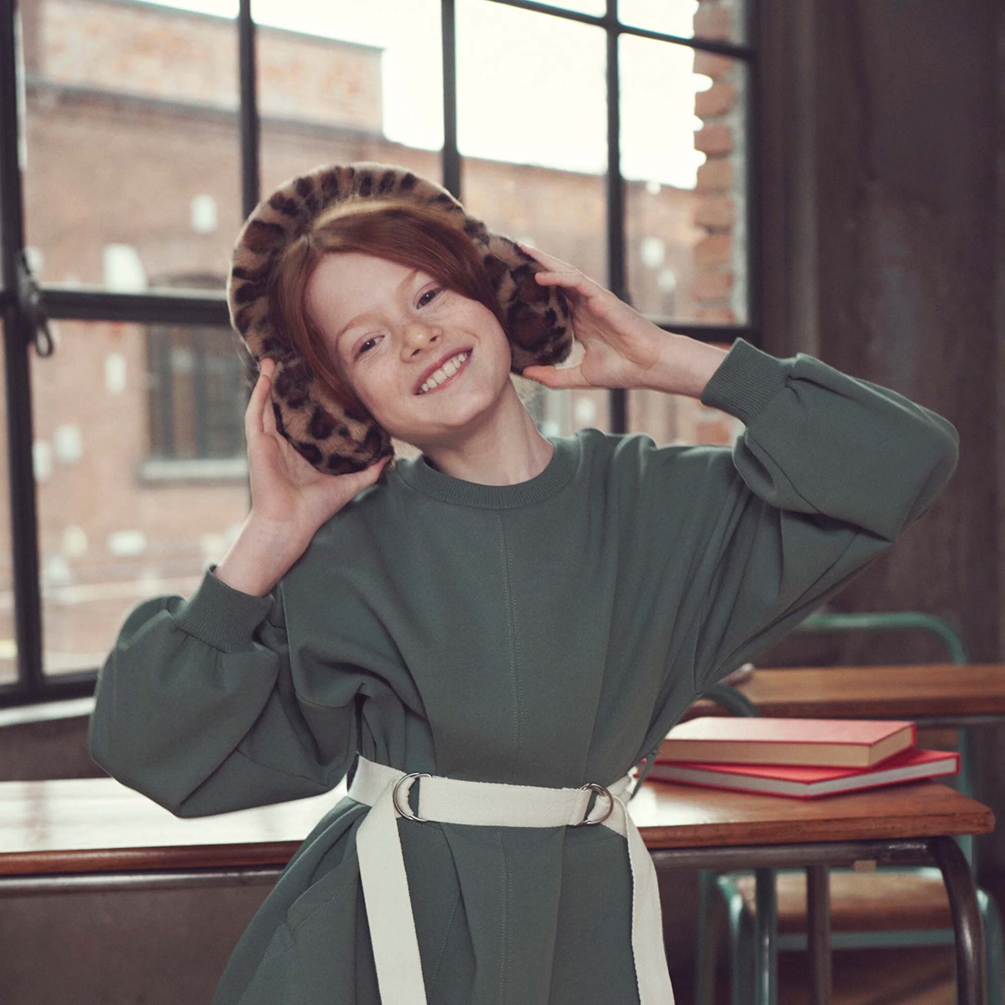 Paraorecchie Leopardo MAX AND CO - annameglio.com abbigliamento moda