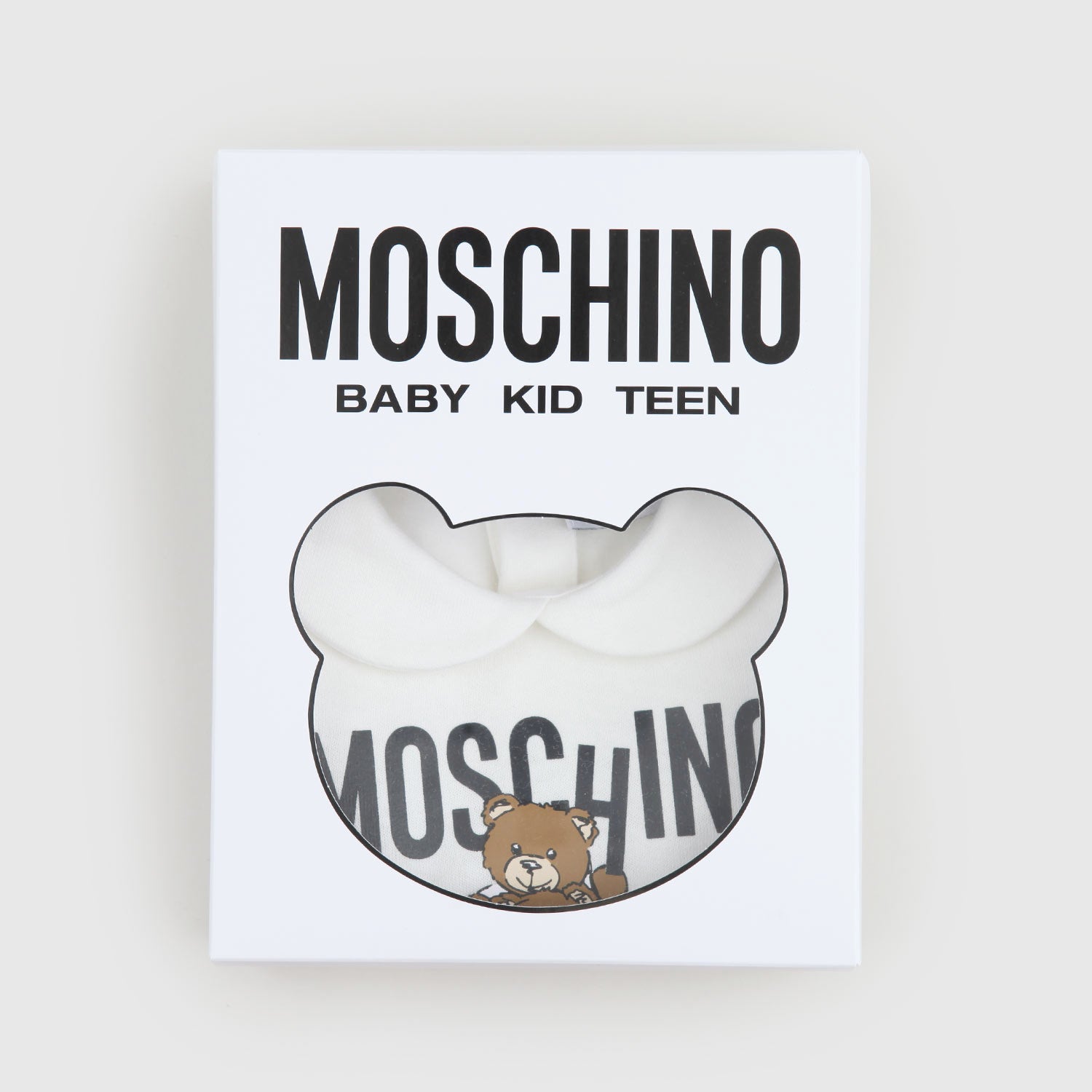 Tutina bianca con doppia stampa Teddy - annameglio.com abbigliamento moda