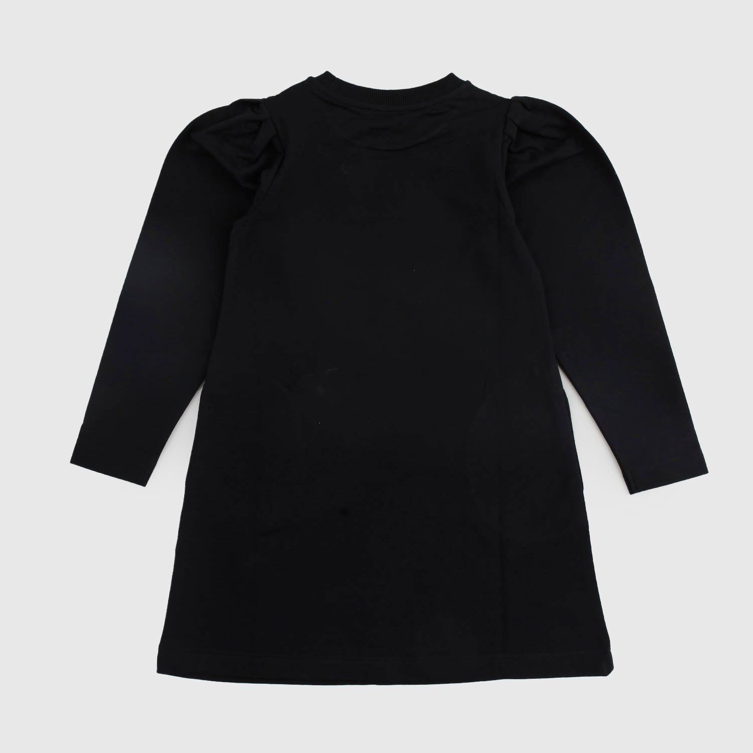 Abito nero con stampa Teddy e cuori oro - annameglio.com abbigliamento moda