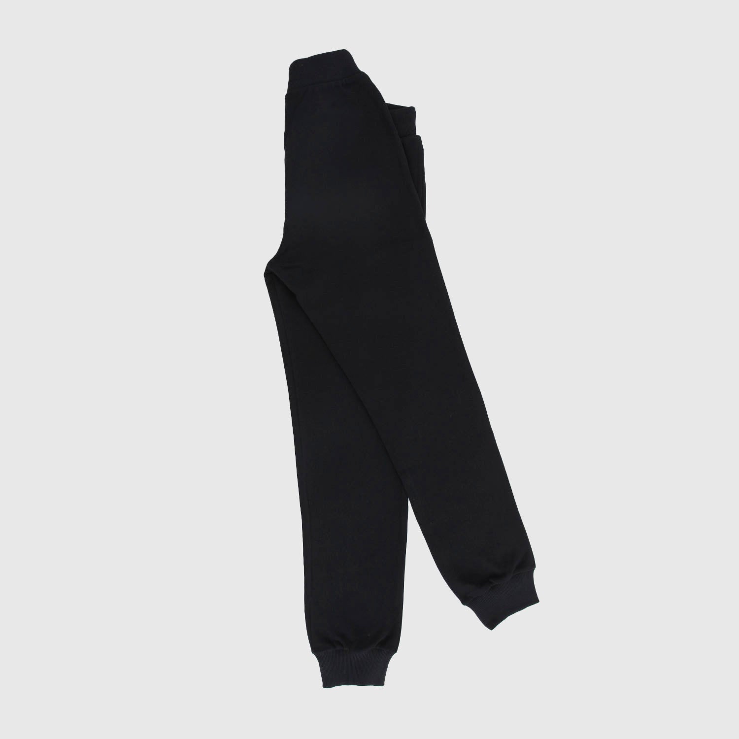 Pantalone nero basic con logo - annameglio.com abbigliamento moda
