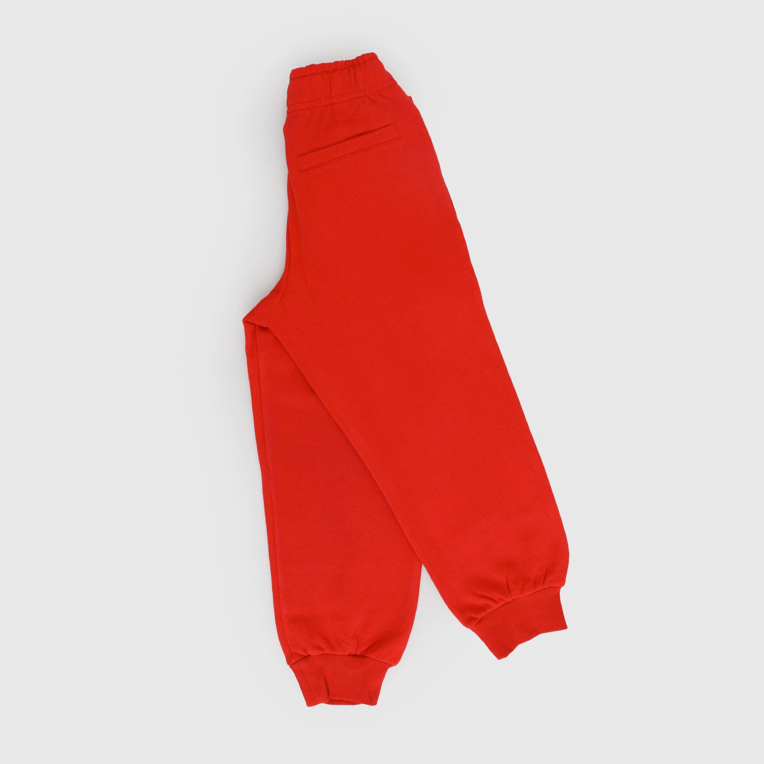 Pantalone rosso in cotone con scritta - annameglio.com abbigliamento moda