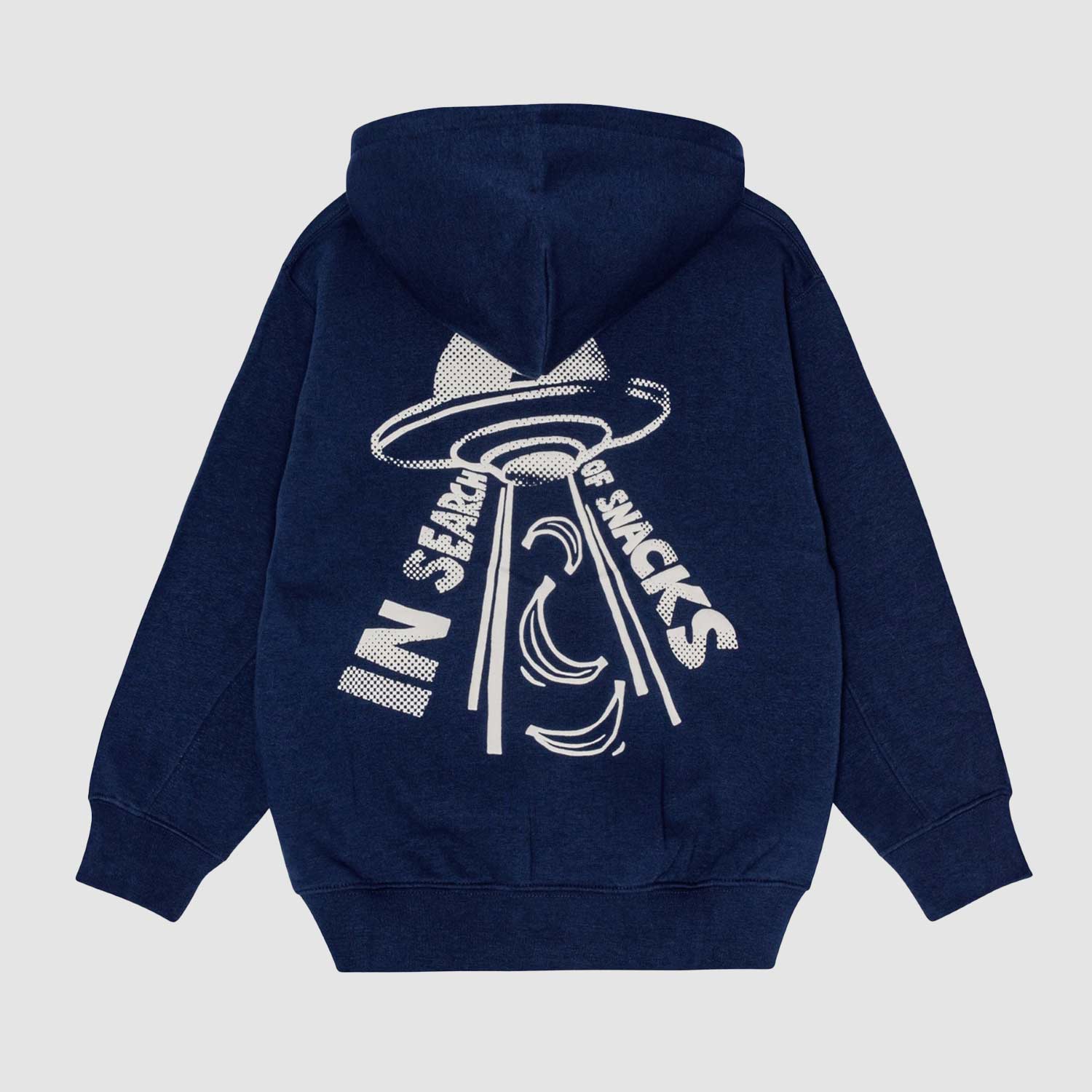 Felpa Mazz Blu scuro con cappuccio e zip - annameglio.com abbigliamento moda