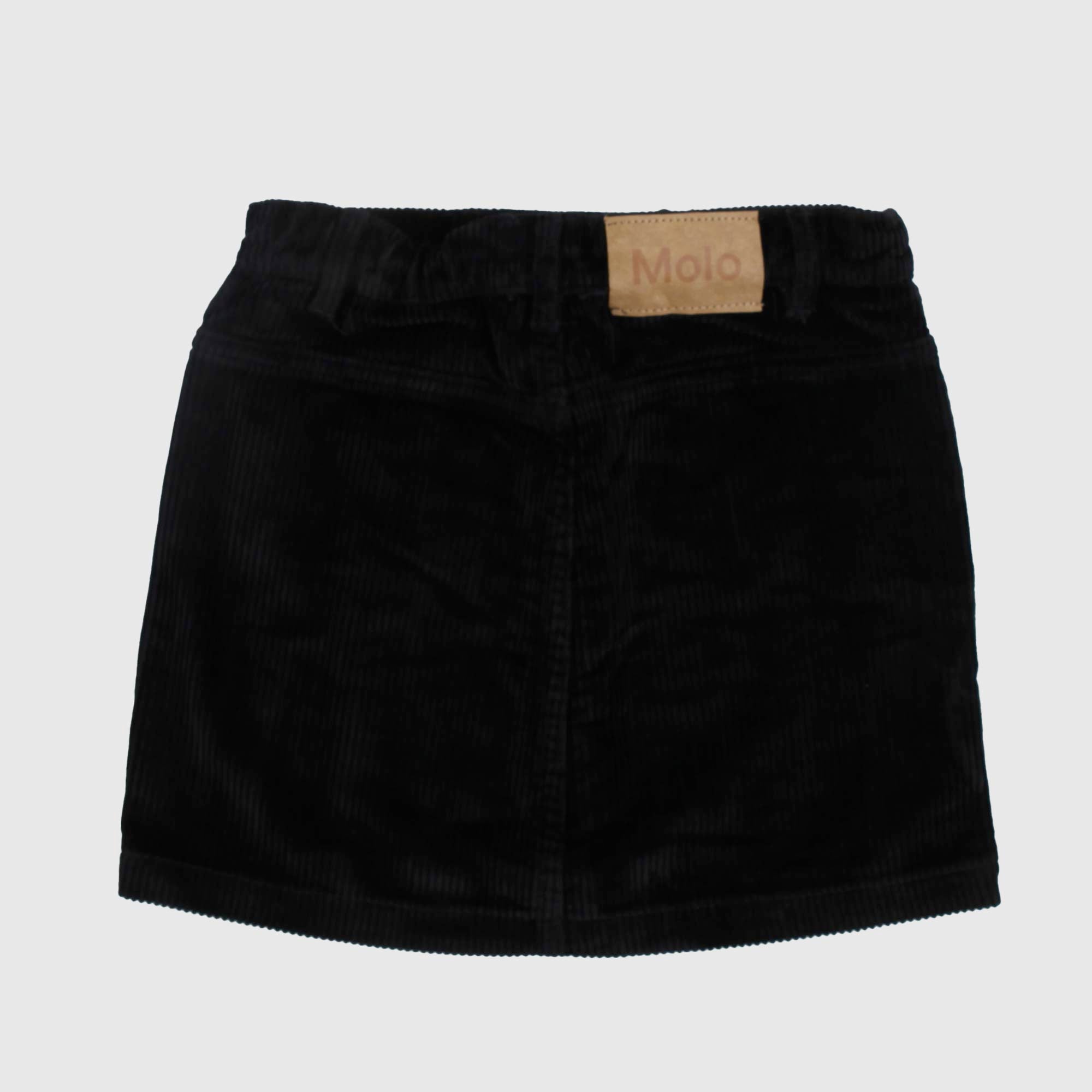 Gonna corta Bera in velluto nero - annameglio.com abbigliamento moda