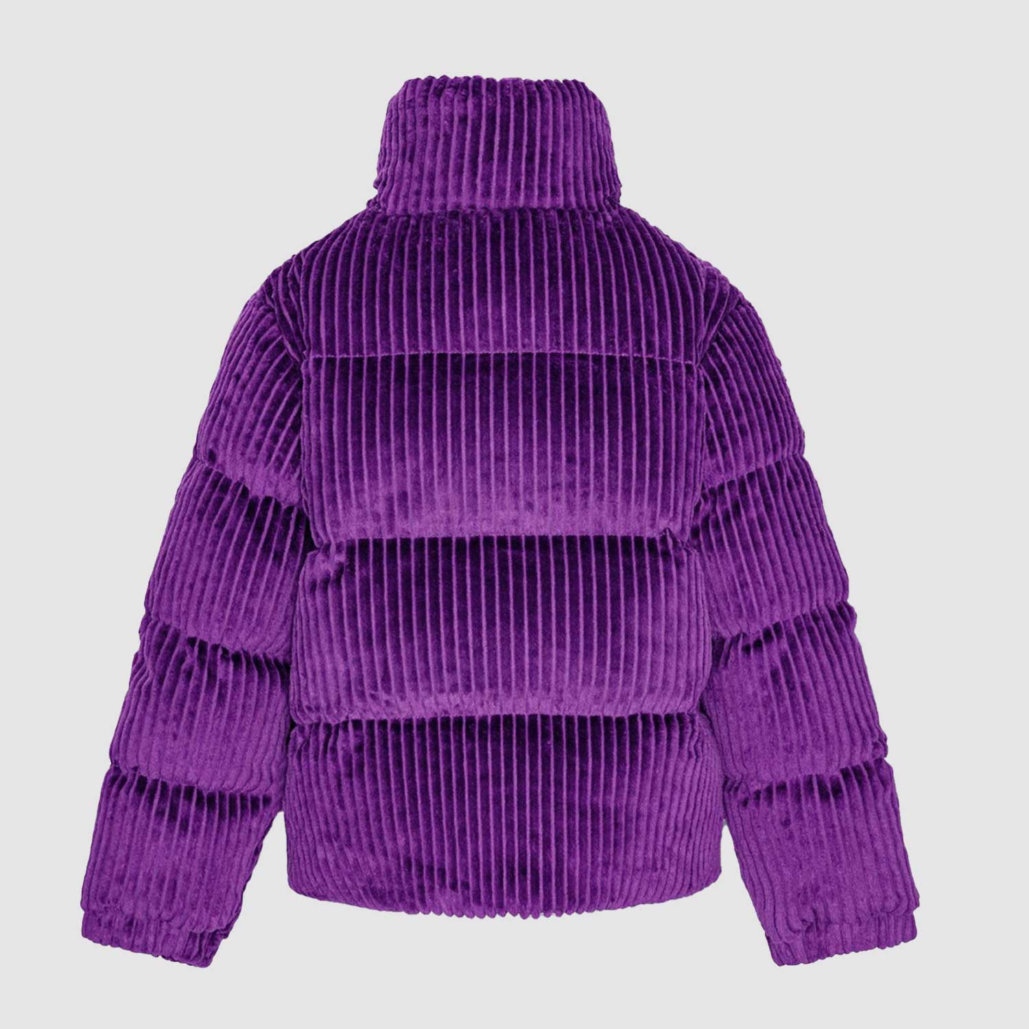 Giubbotto Hansine in velluto viola - annameglio.com abbigliamento moda