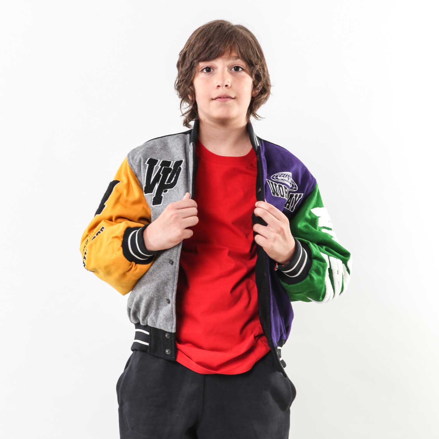 Giacca baseball Hani multicolor - annameglio.com abbigliamento moda