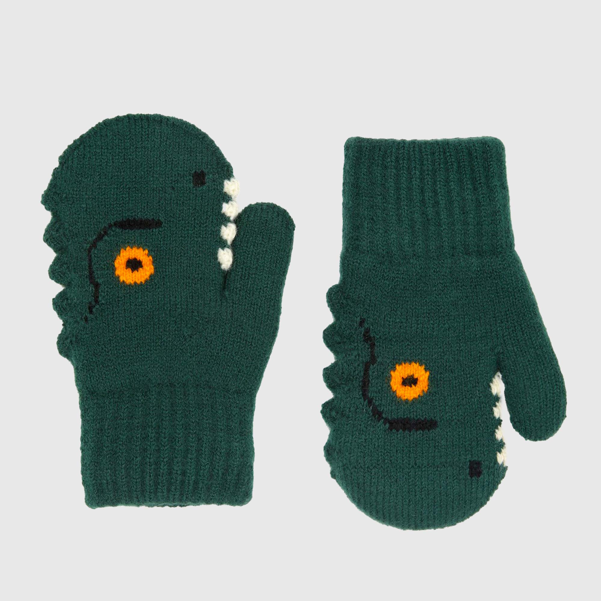 Guanti in maglia Kenau verdi firmati MOLO - annameglio.com abbigliamento moda