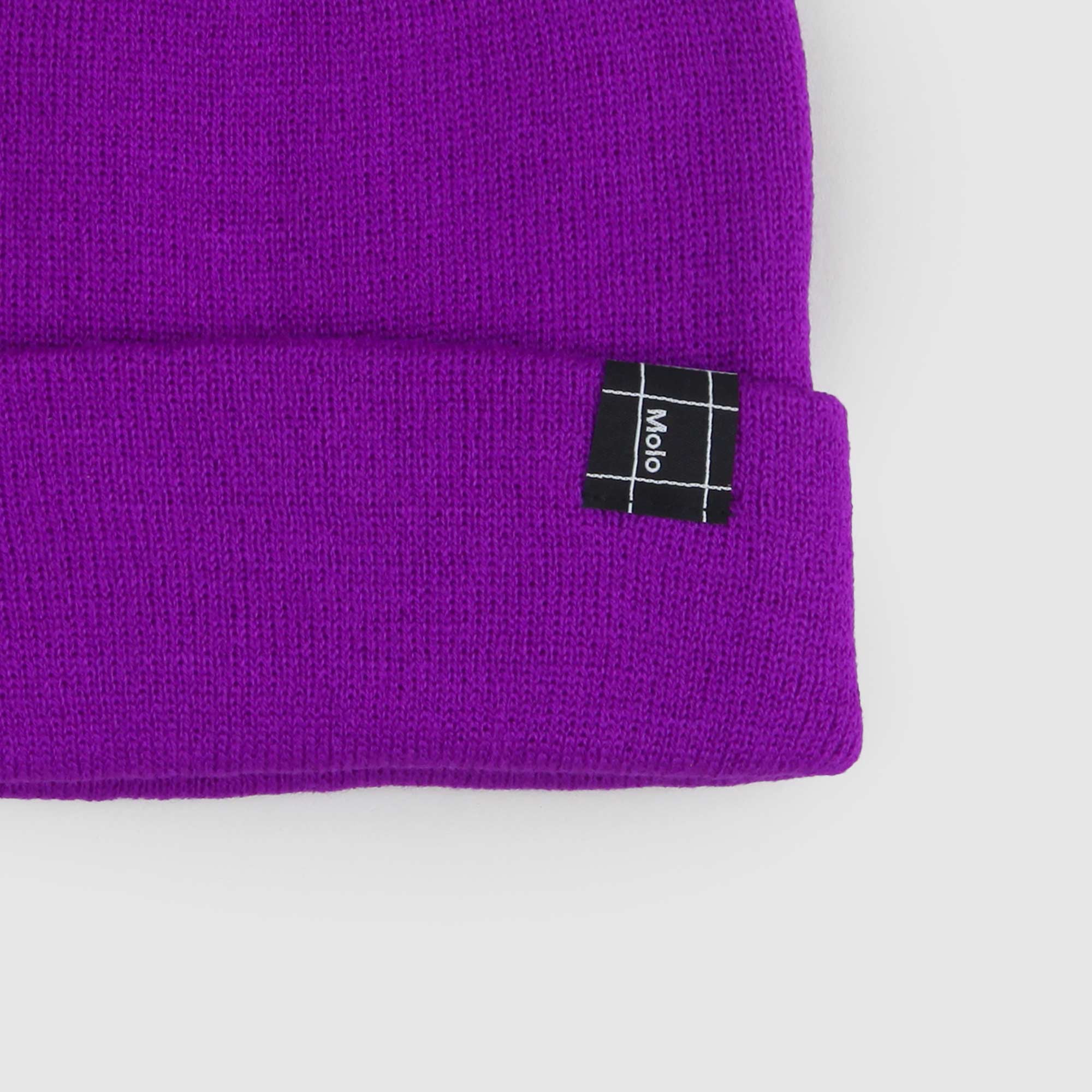 Cappello Kruz Viola In Maglia Firmato Molo - annameglio.com abbigliamento moda