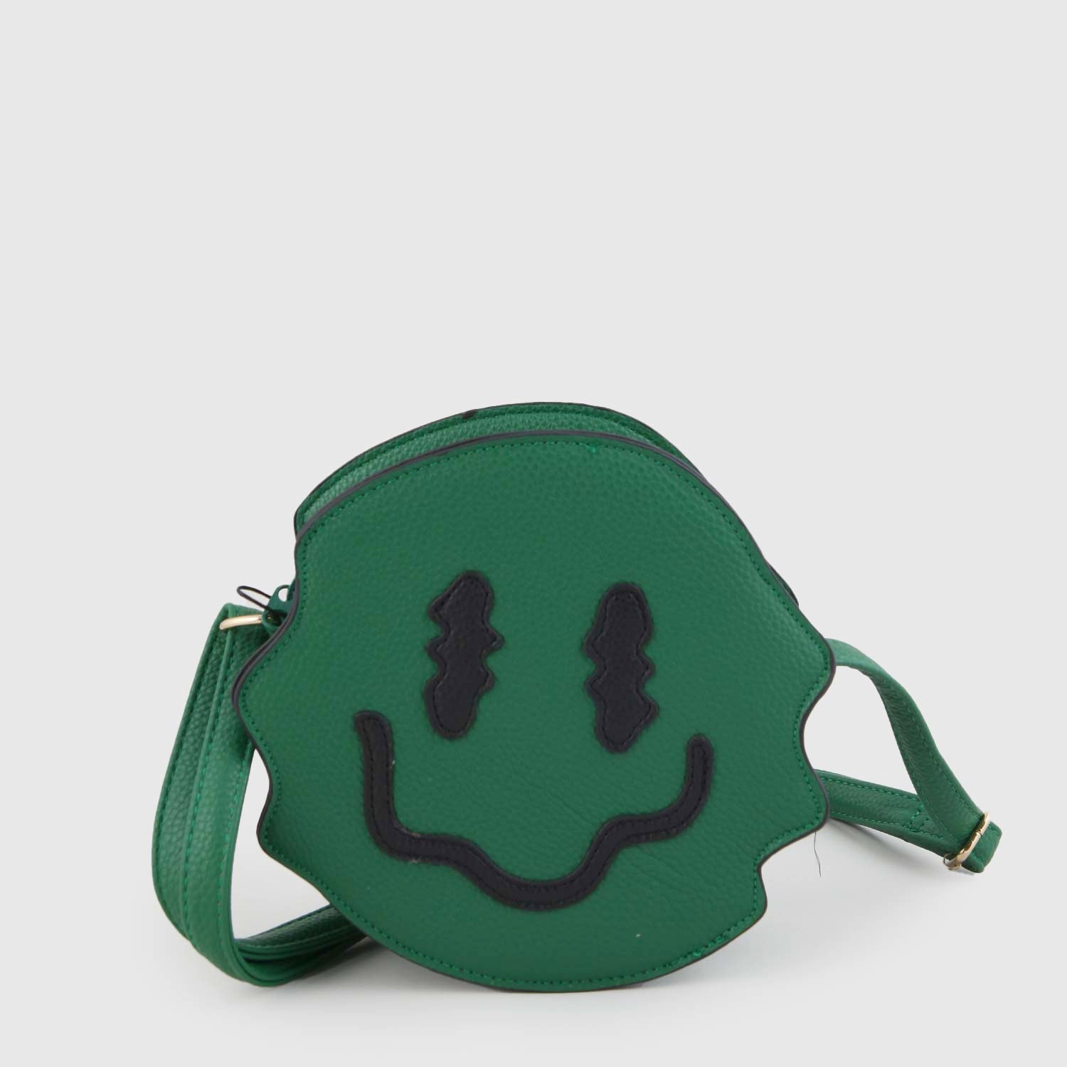 Borsetta verde a tracolla con smiley - annameglio.com abbigliamento moda