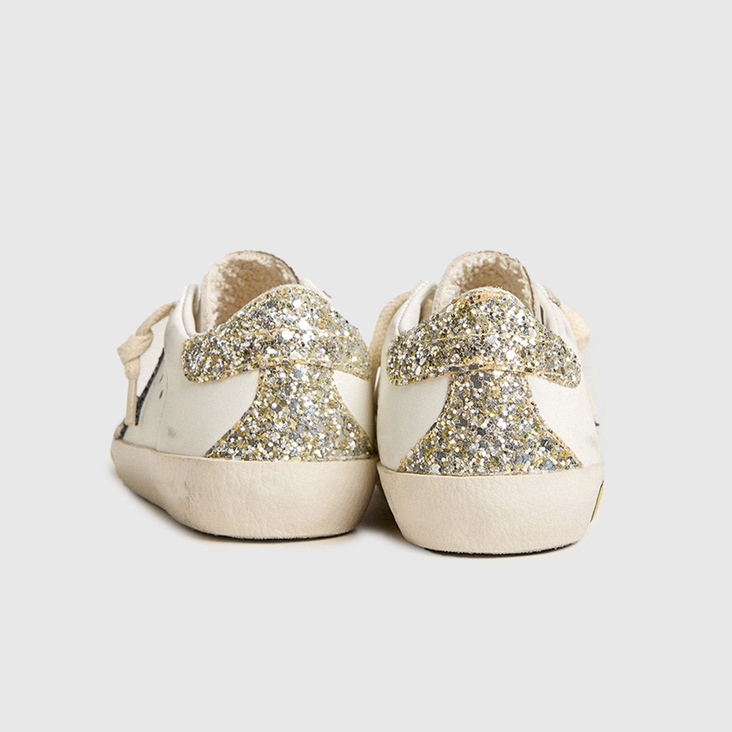 Baby Super Star Classic Stella Glitter Blu Sneaker - annameglio.com abbigliamento moda