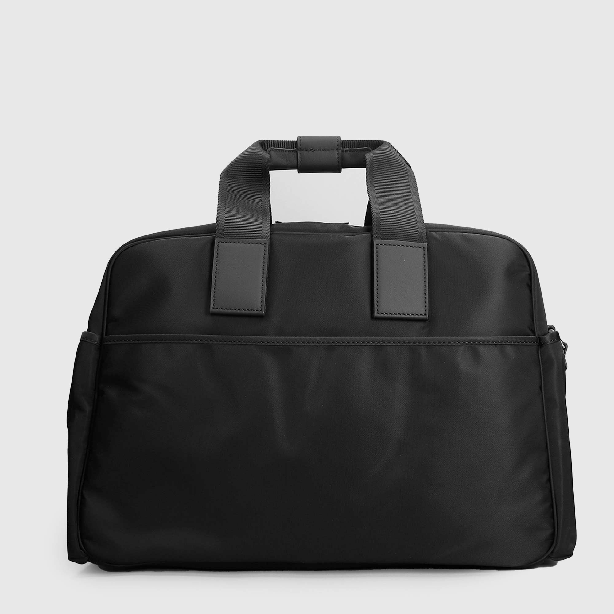 Borsa fasciatoio nera con logo con accessori - annameglio.com abbigliamento moda