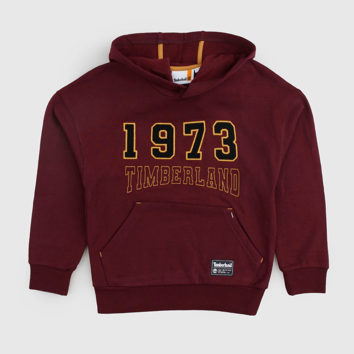 Felpa con cappuccio e tasca a marsupio bordeaux - annameglio.com abbigliamento moda