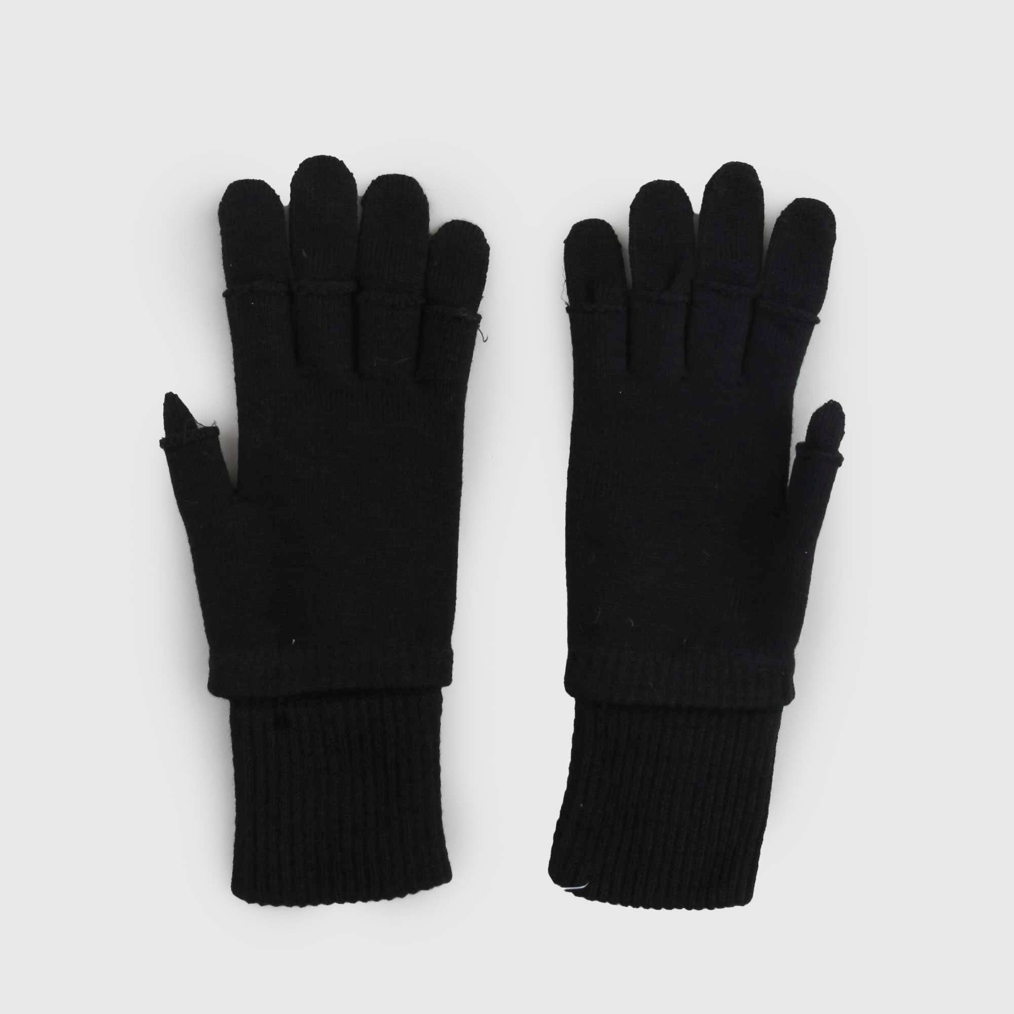 Guanti Neri Con Logo KARL LAGERFELD - annameglio.com abbigliamento moda