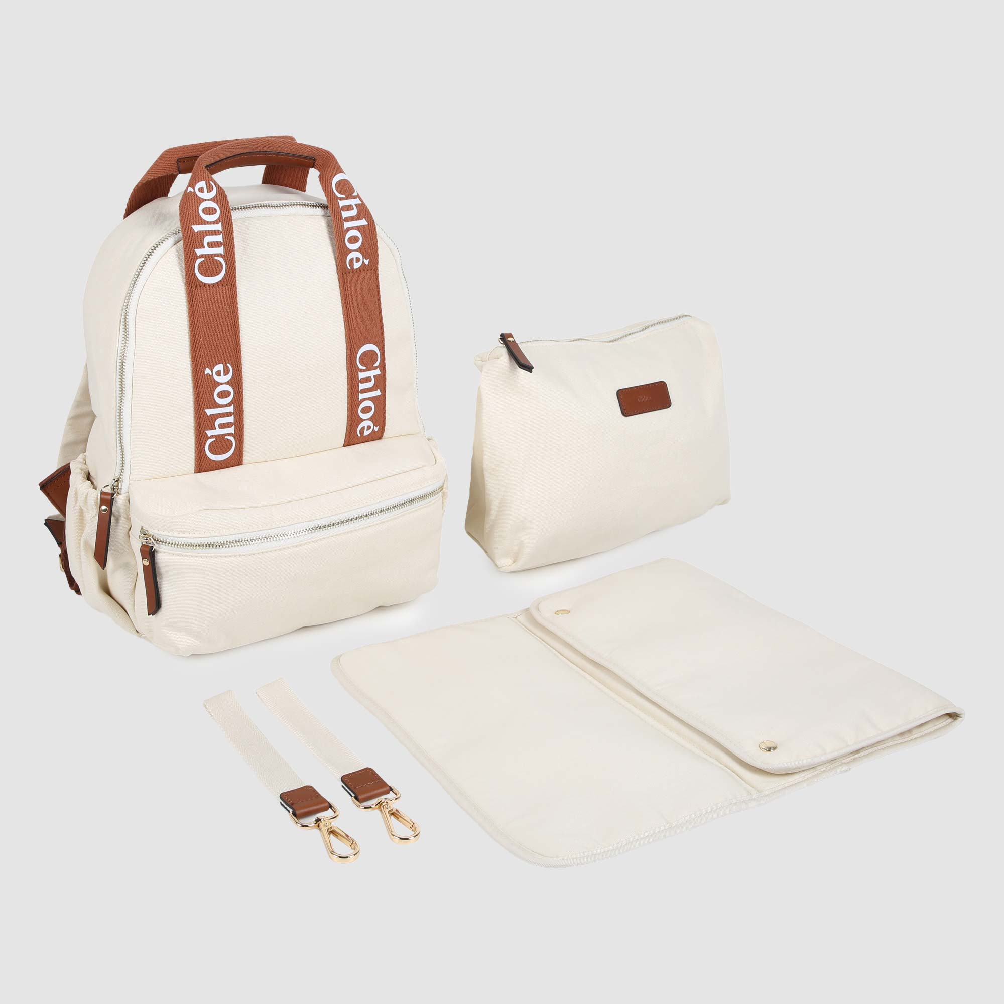 Zaino Fasciatoio Firmato CHLOÉ KIDS - annameglio.com abbigliamento moda