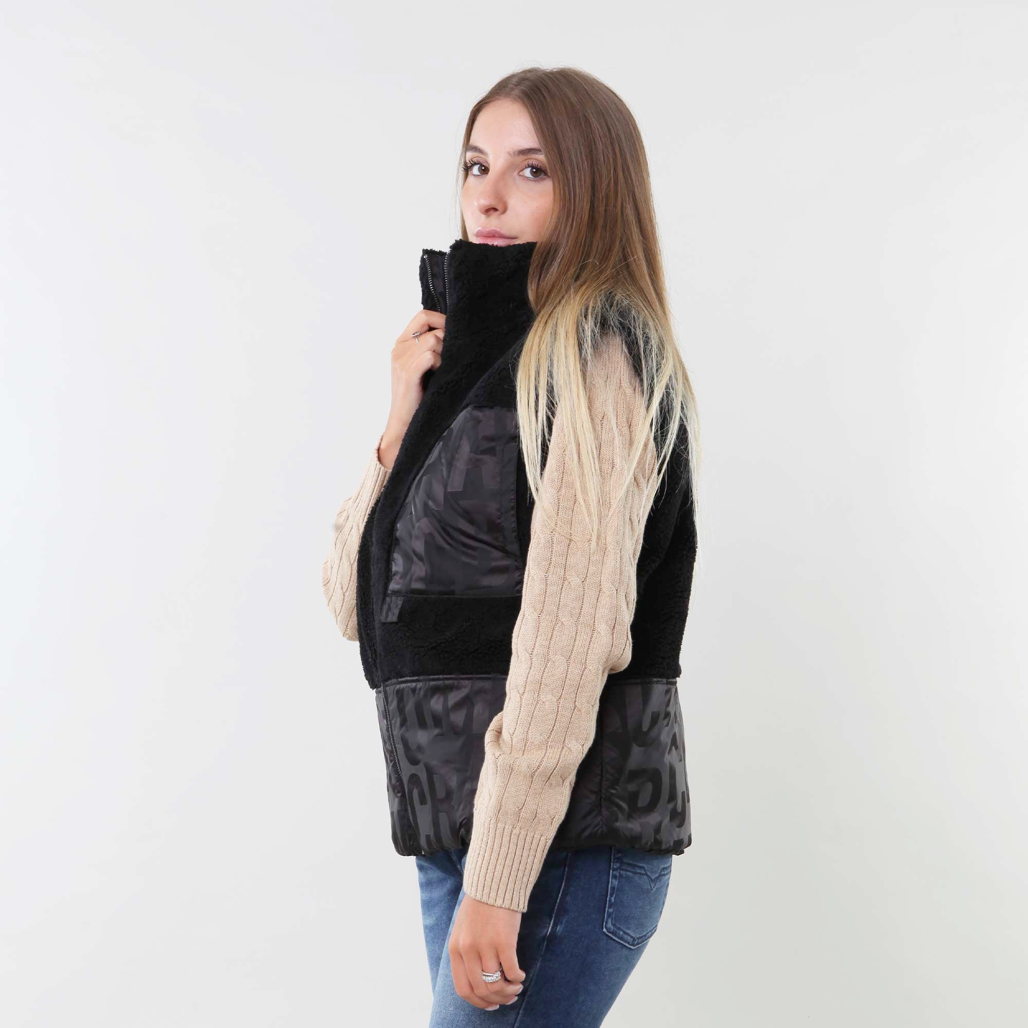 Gilet imbottito reversibile nero Unisex - annameglio.com abbigliamento moda