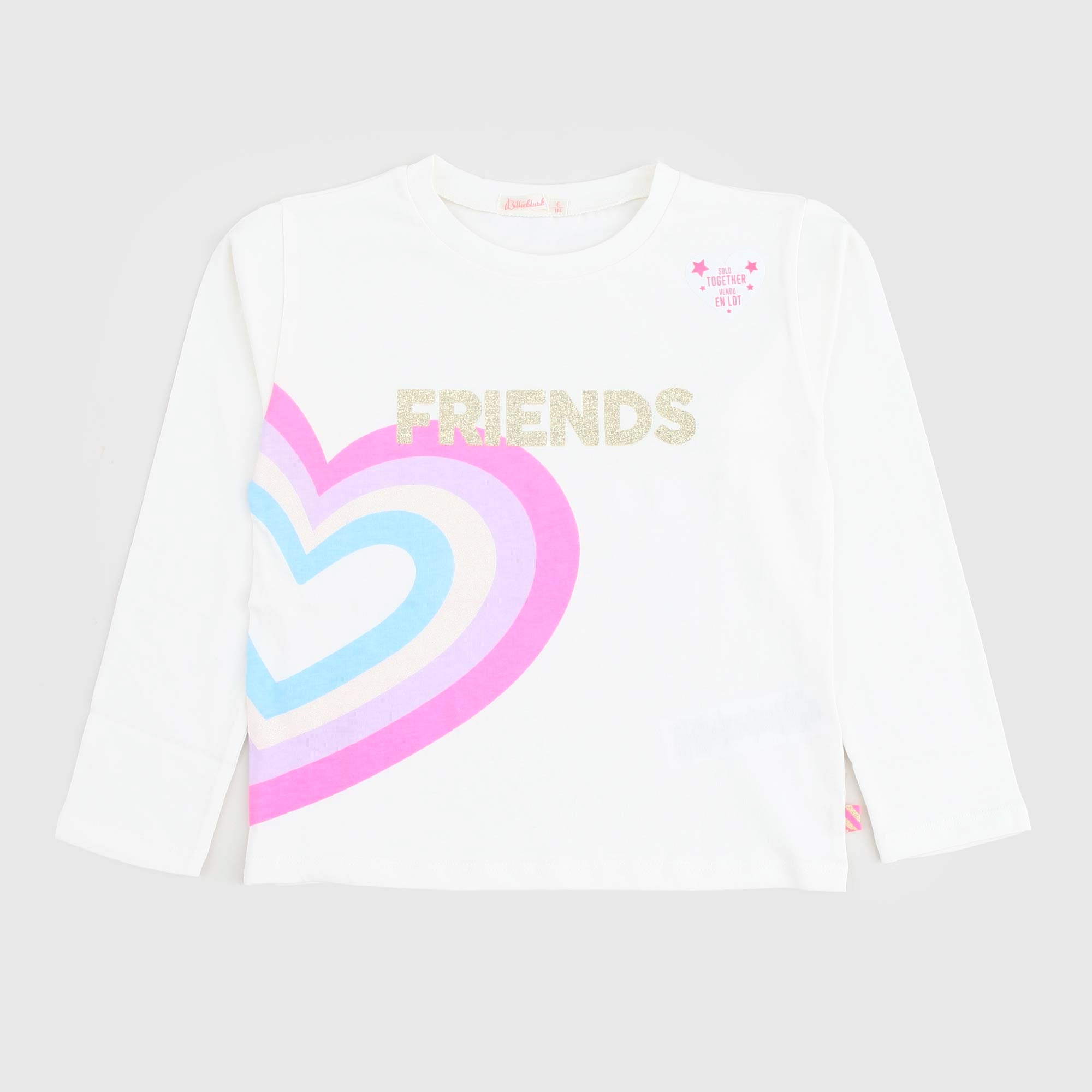 T-Shirt Bianca Firmata BILLIEBLUSH - annameglio.com abbigliamento moda