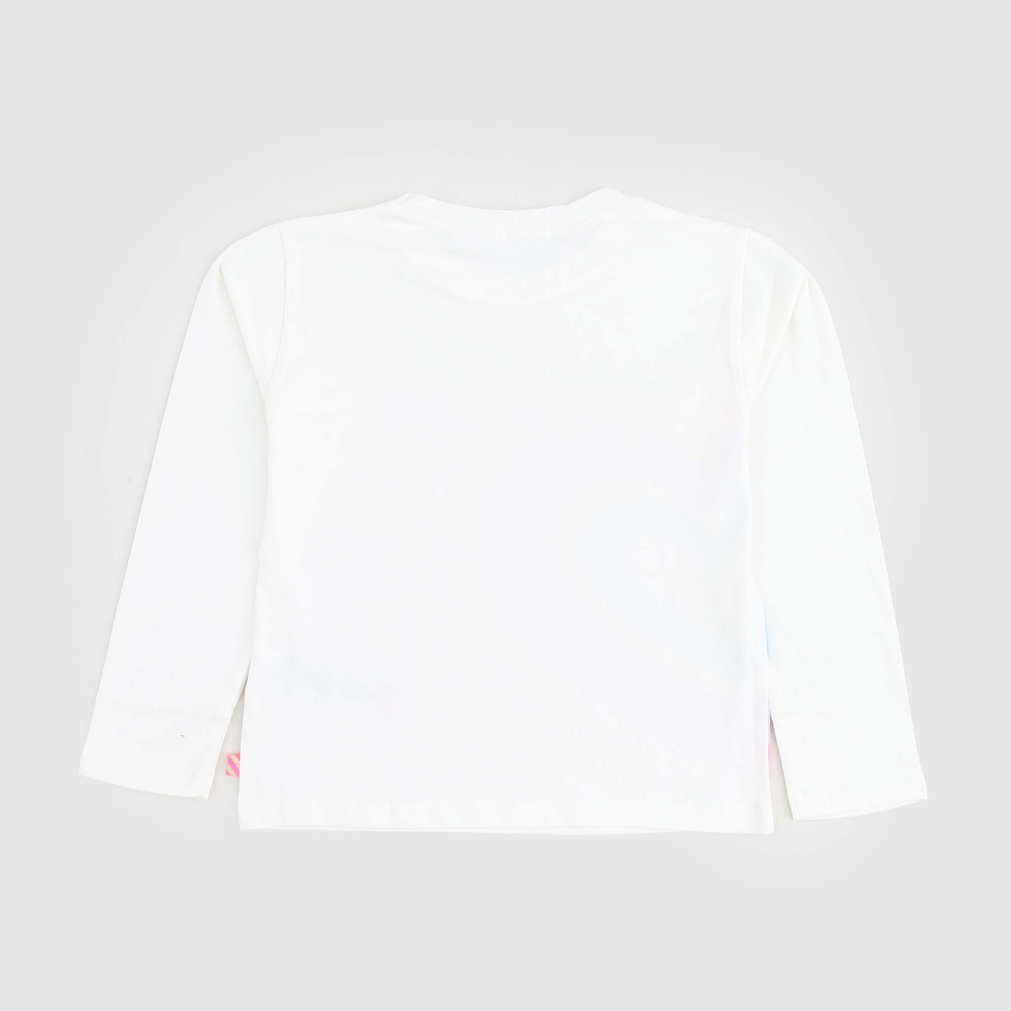 T-Shirt Bianca Firmata BILLIEBLUSH - annameglio.com abbigliamento moda