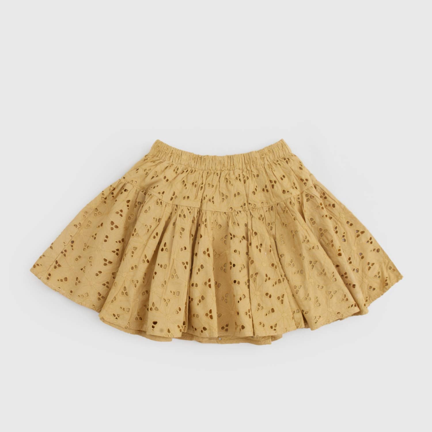 Gonna ricamata provence caffè - annameglio.com abbigliamento moda