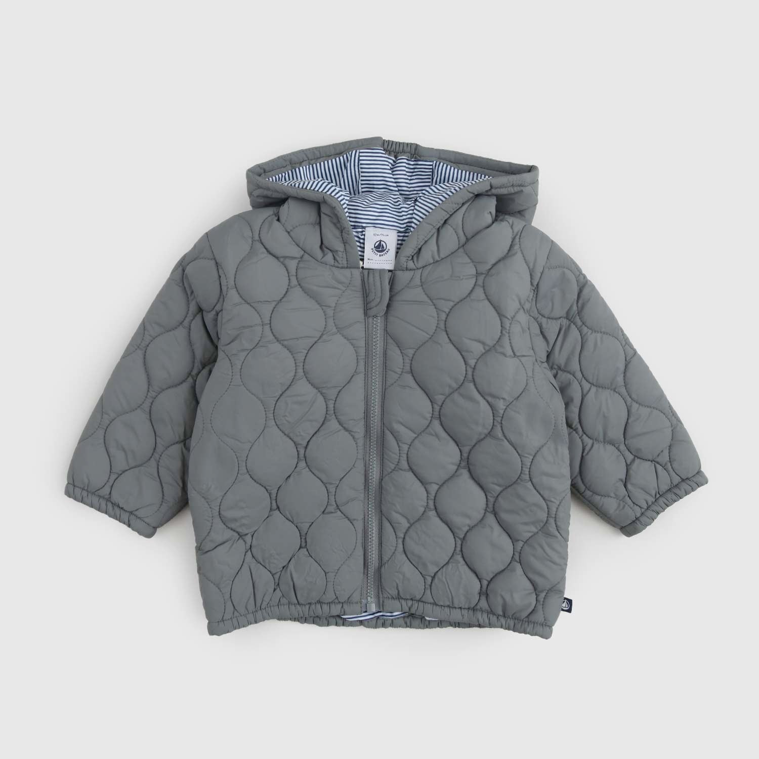 Piumino trapuntato verde con cappuccio - annameglio.com abbigliamento moda