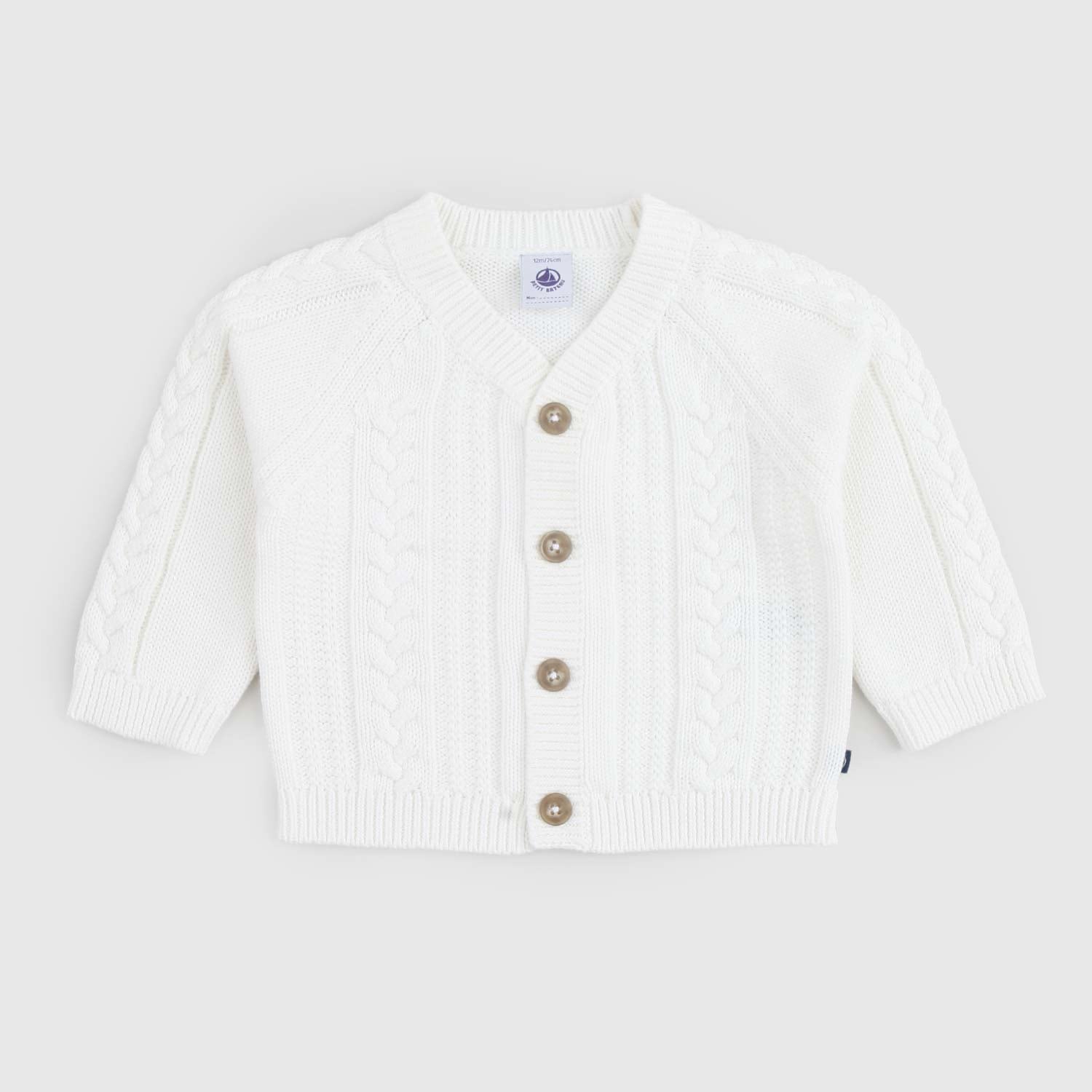 CARDIGAN IN TRICOT DI COTONE TRAFORATO - annameglio.com abbigliamento moda