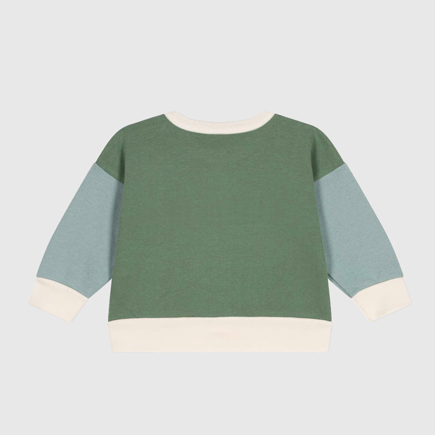 Baby Maglia in tessuto felpato color block - annameglio.com abbigliamento moda
